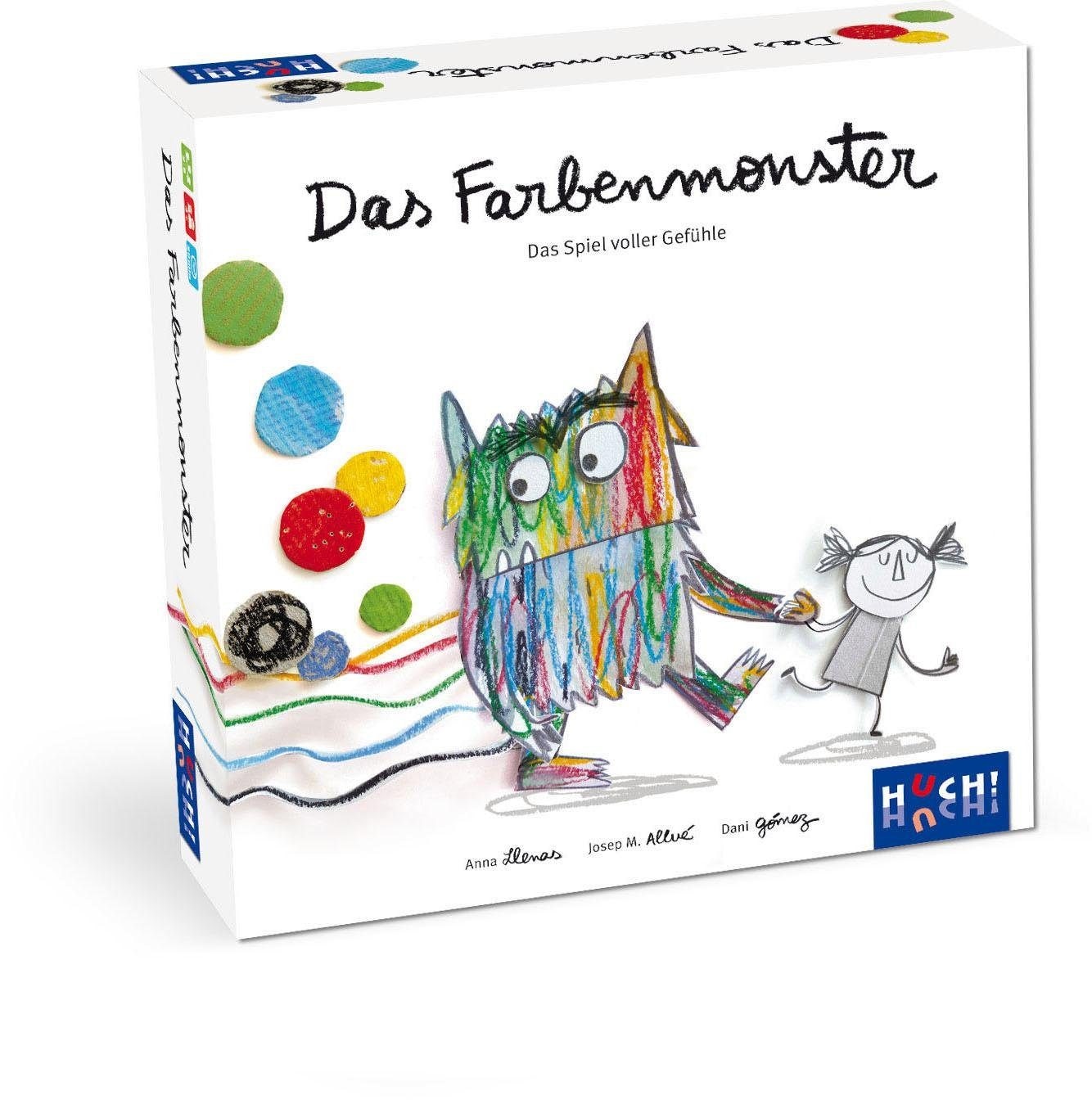 HUCH! Spiel »Das Farbenmonster«, Made in Germany