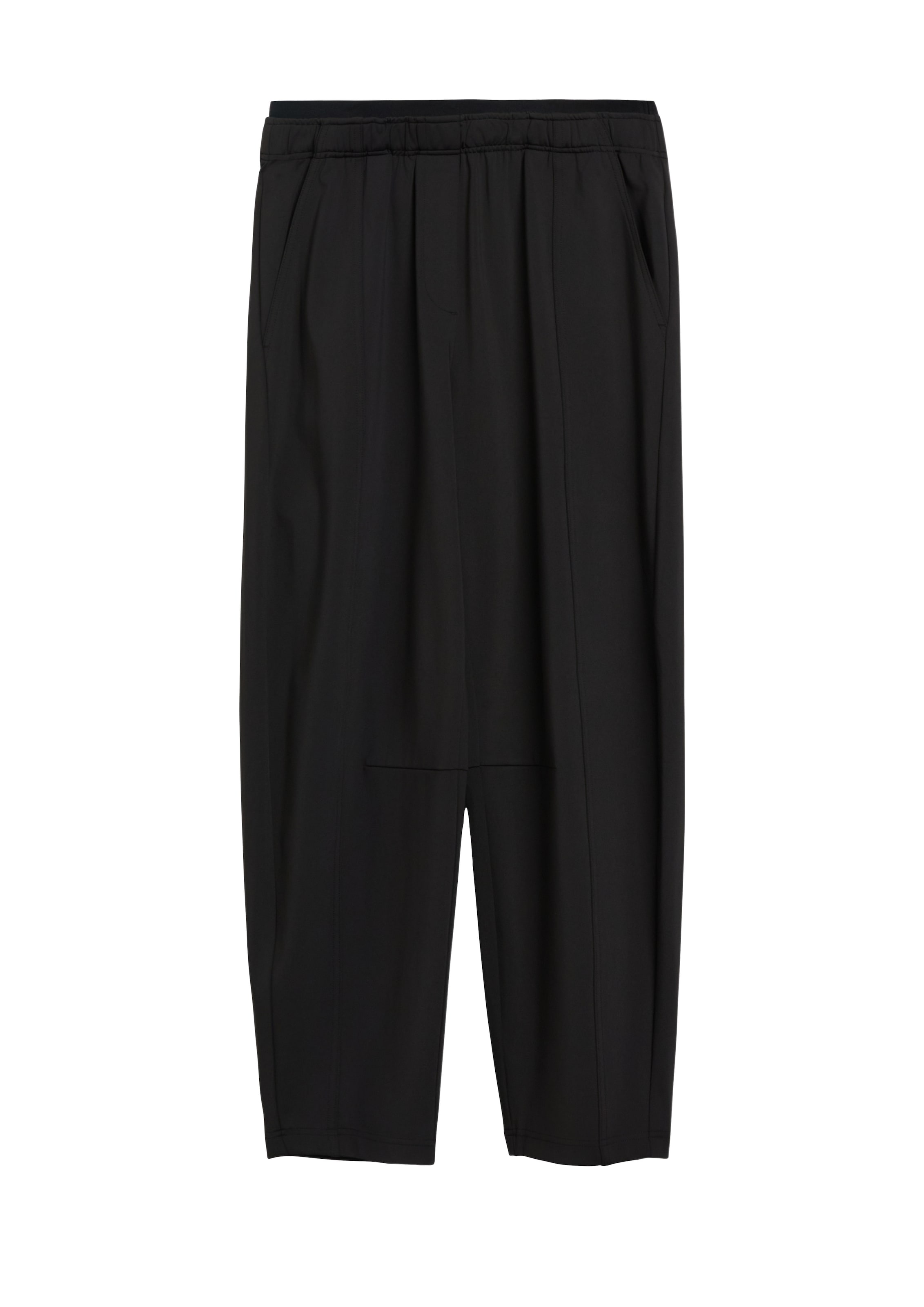 s.Oliver BLACK LABEL Stoffhose  Weite Stoffhose mit elastischem Bund und Stretch