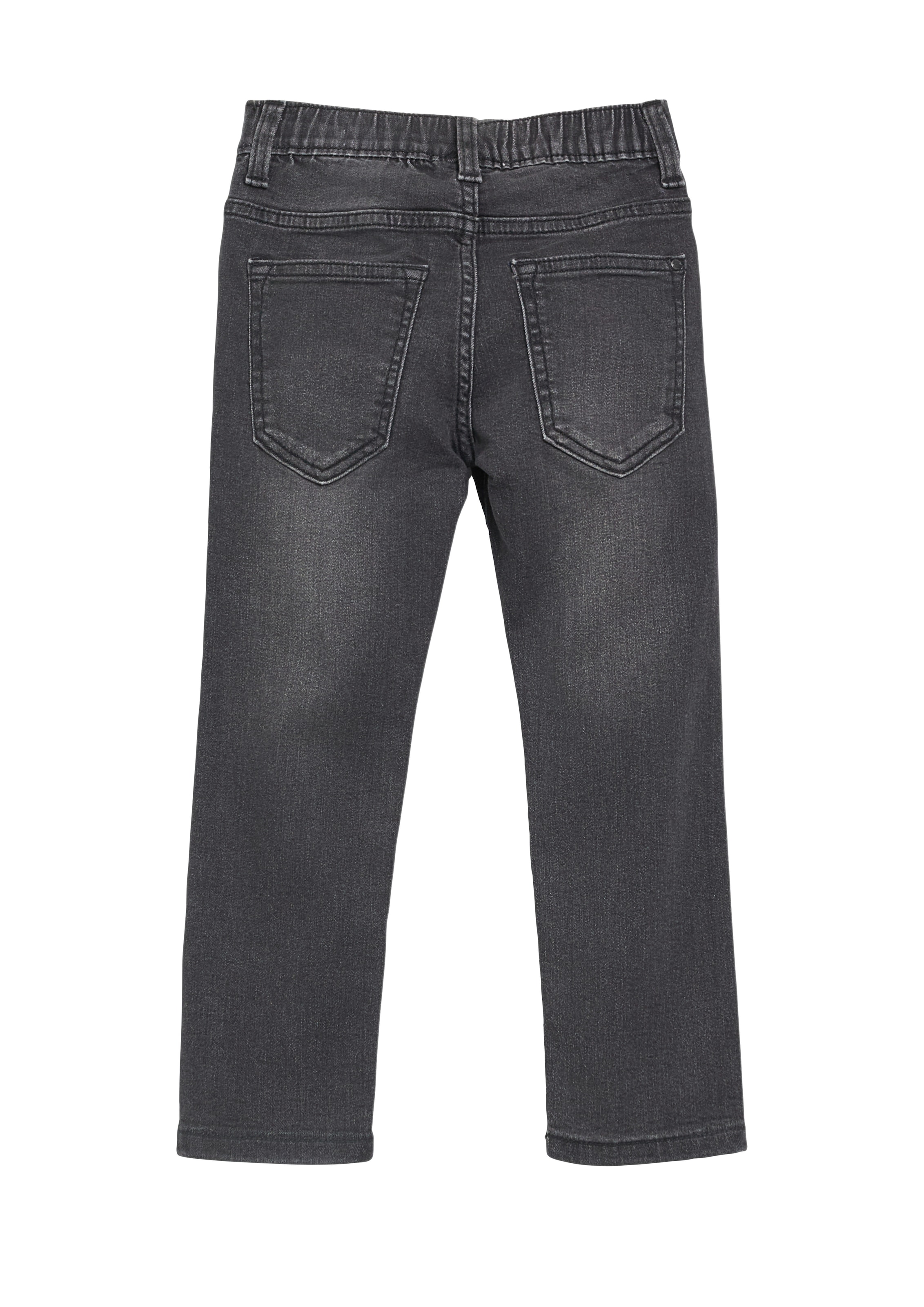 s.Oliver Junior 5-Pocket-Jeans mit elastischem Bund und Kordelzug