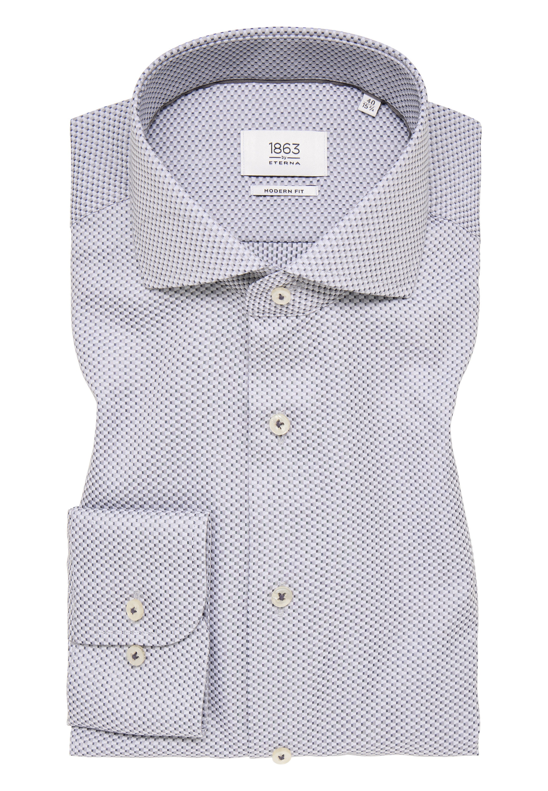 Eterna Langarmhemd »MODERN FIT«, NON IRON (bügelfrei)