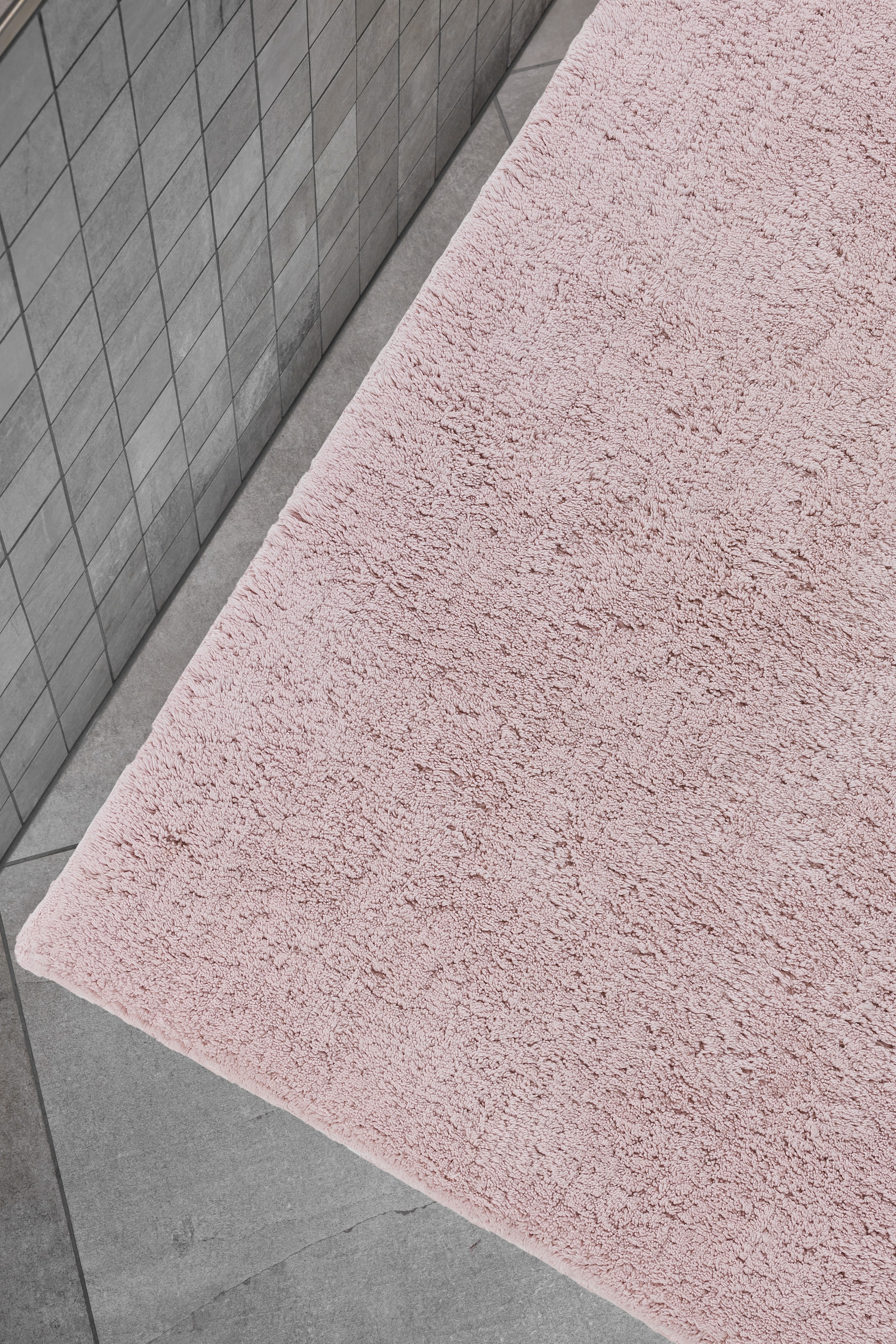 SCHÖNER WOHNEN-Kollektion Badematte »Bahamas  Uni« Höhe 30 mm fußbodenheizungsgeeignet beidseitig verwendbar