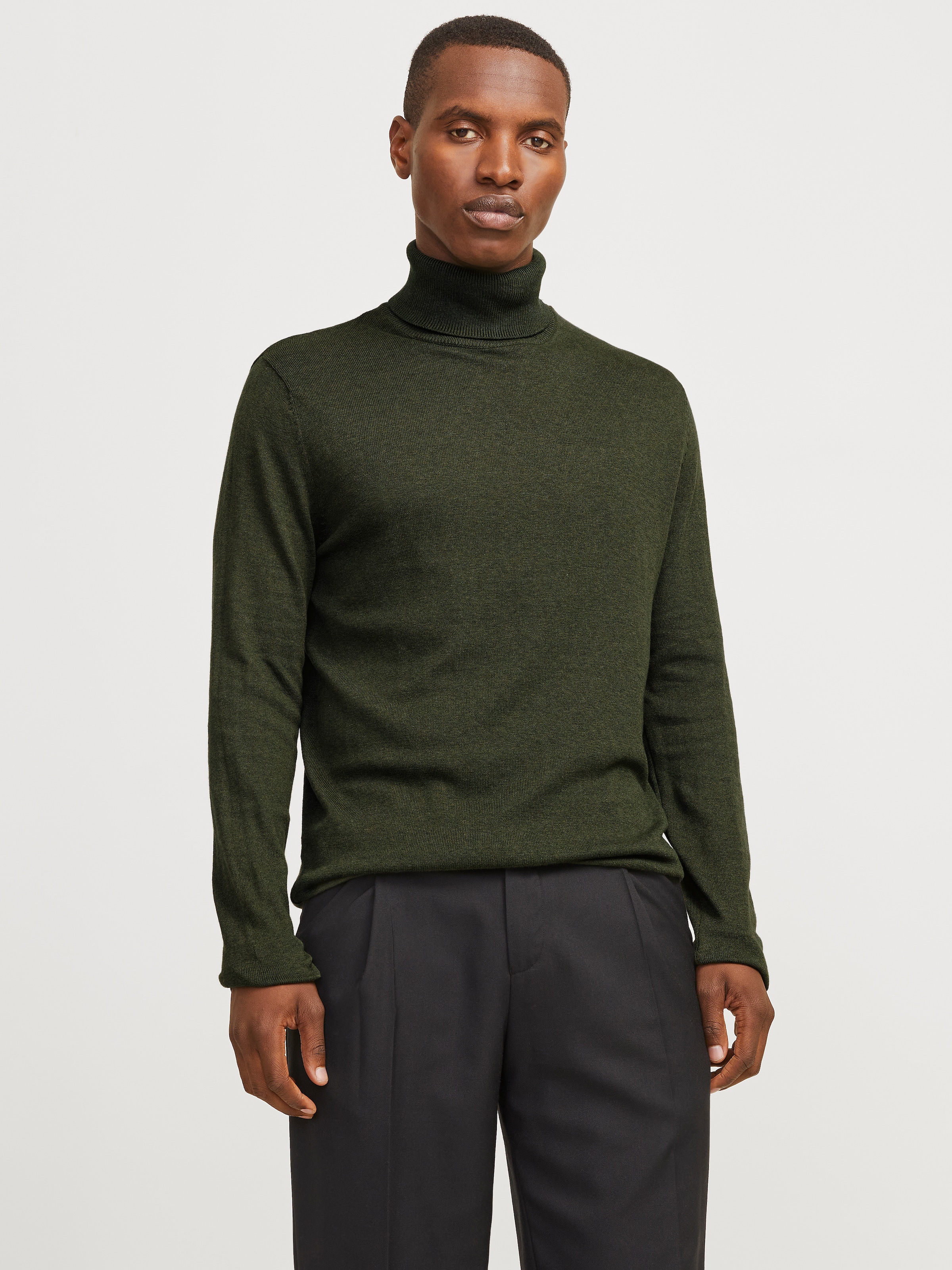 Rollkragenpullover »JJEEMIL KNIT ROLL NECK NOOS«