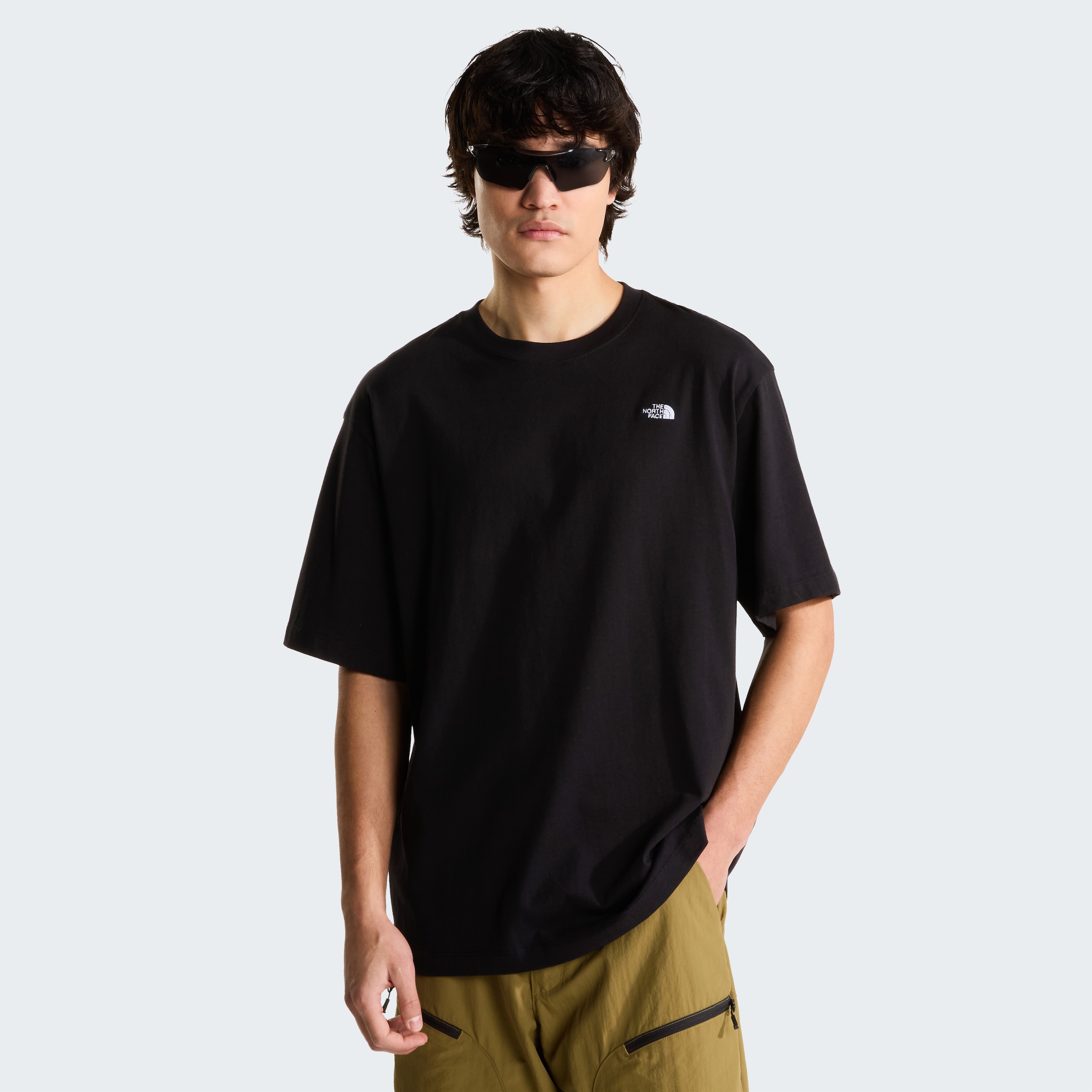 The North Face T-Shirt »M TNF ESSENTIAL SIMPLE DOME OS SS TEE« lockere Oversized-Passform, Kurzarm, für Alltag und Freizeit