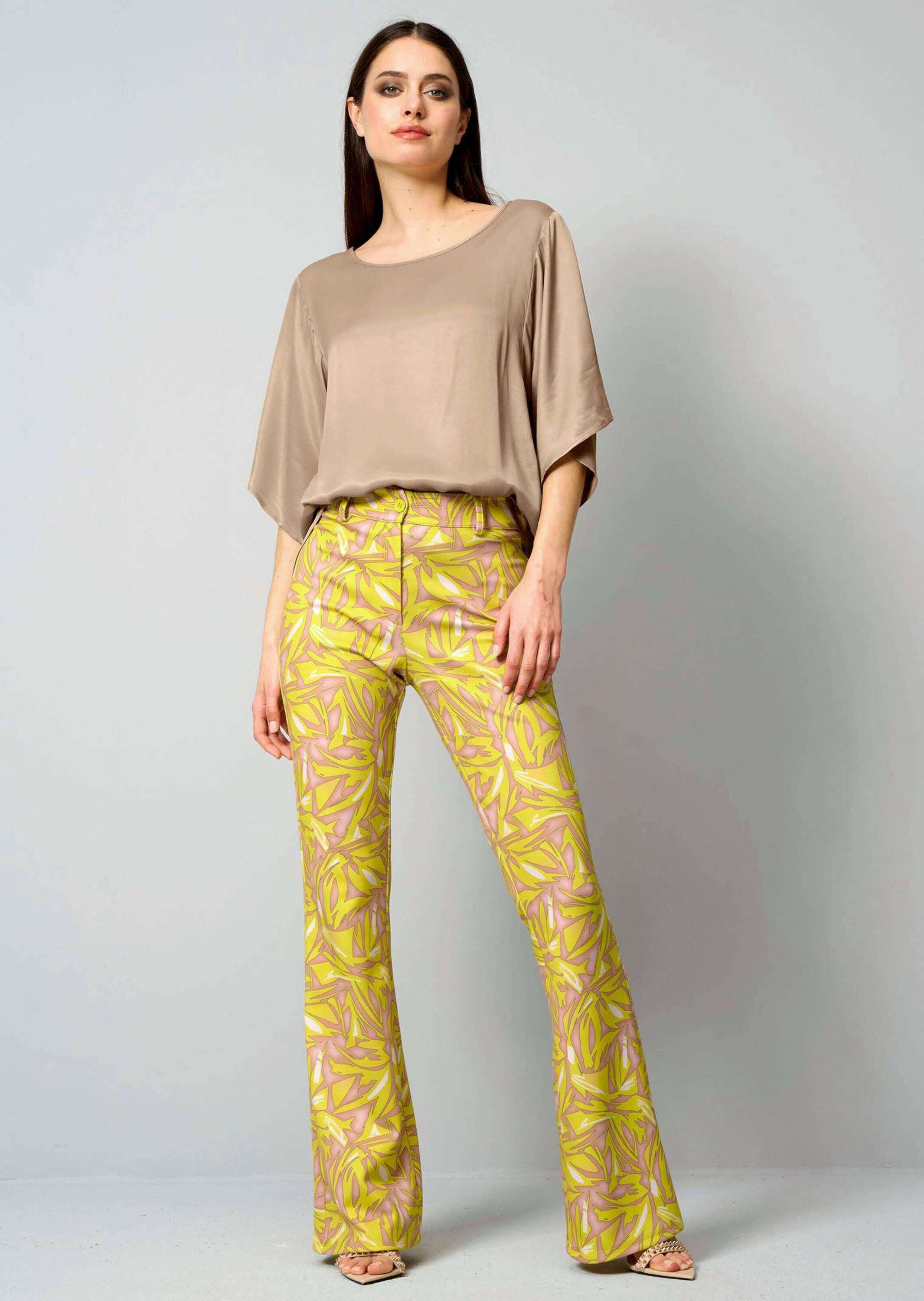 Alba Moda Stoffhose »Hose Hose mit grafischem Print«