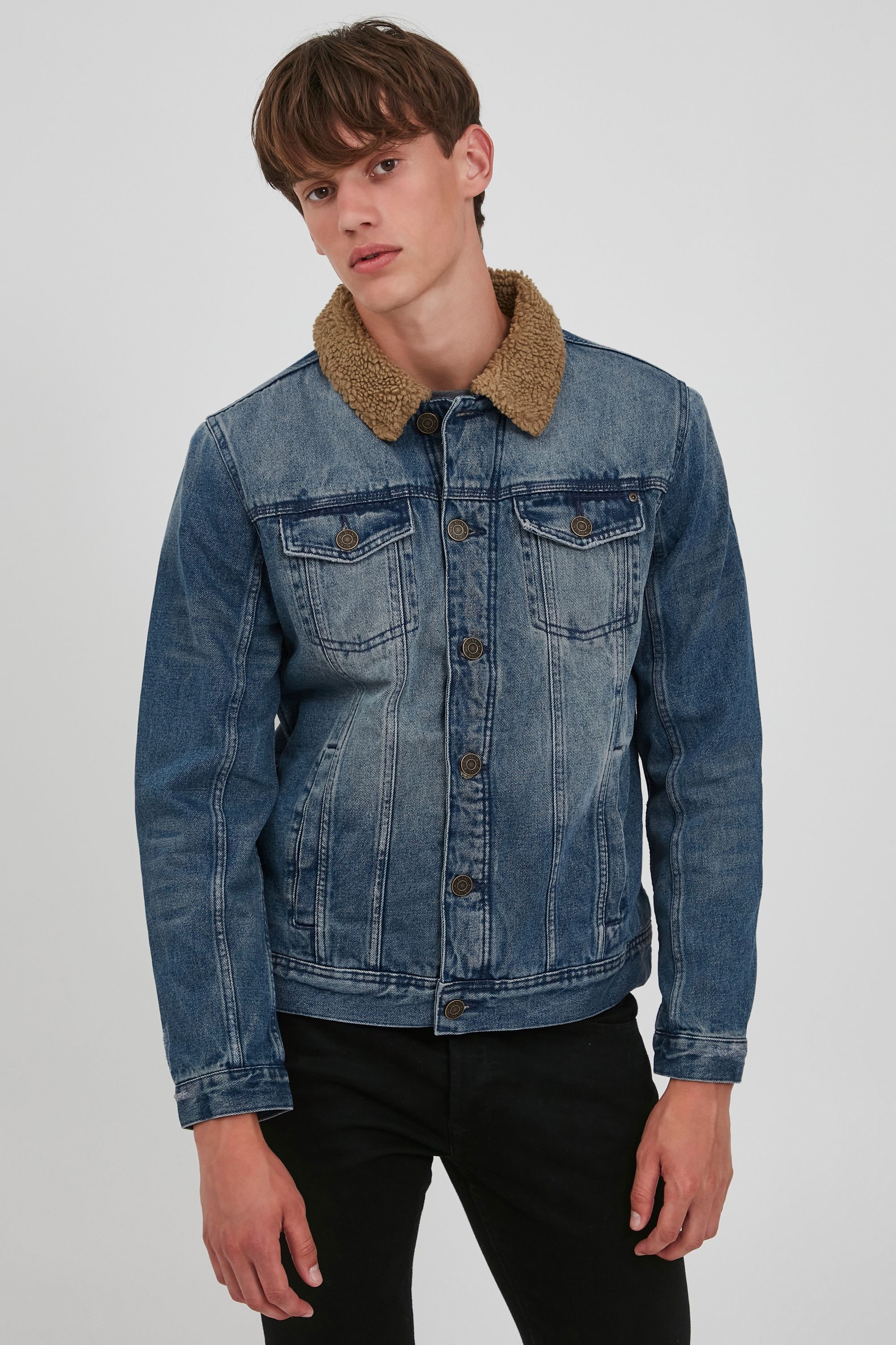 Blend Jeansjacke »Jeansjacke BHDenim«, ohne Kapuze