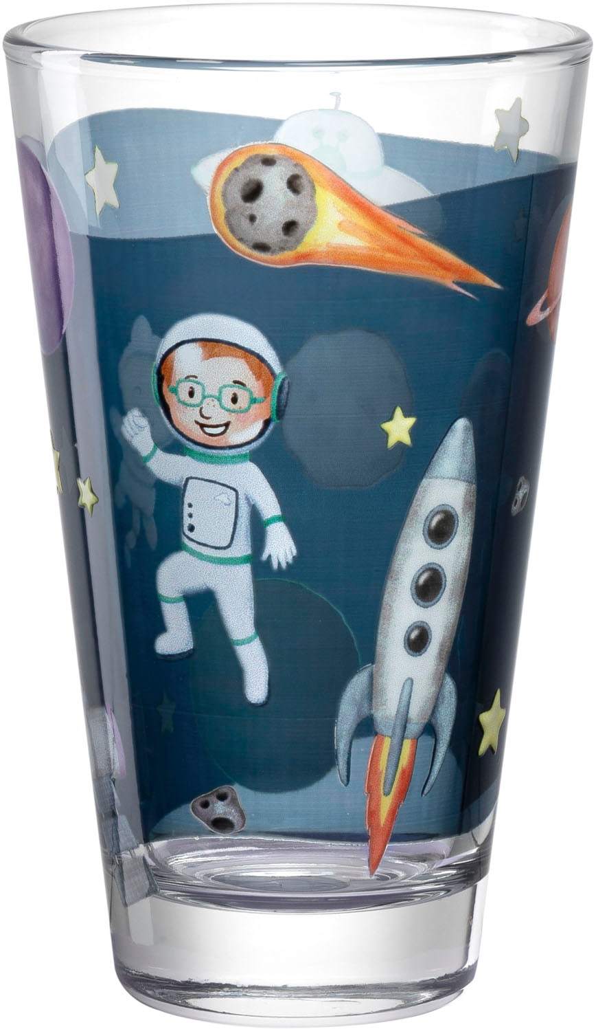 LEONARDO Gläser-Set »BAMBINI AVVENTURA Weltall«, (Set, 6 tlg.), 300 ml, 6-teilig