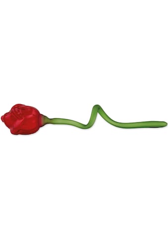 Glasblume »rote Rose«