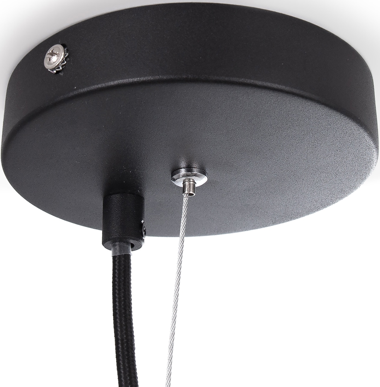 Paco Home Pendelleuchte »KUTTER«, 1 flammig, Leuchtmittel E27 | ohne Leuchtmittel, LED, E27, Lampe Für Wohnzimmer Esszimmer Küche, Höhenverstellbar