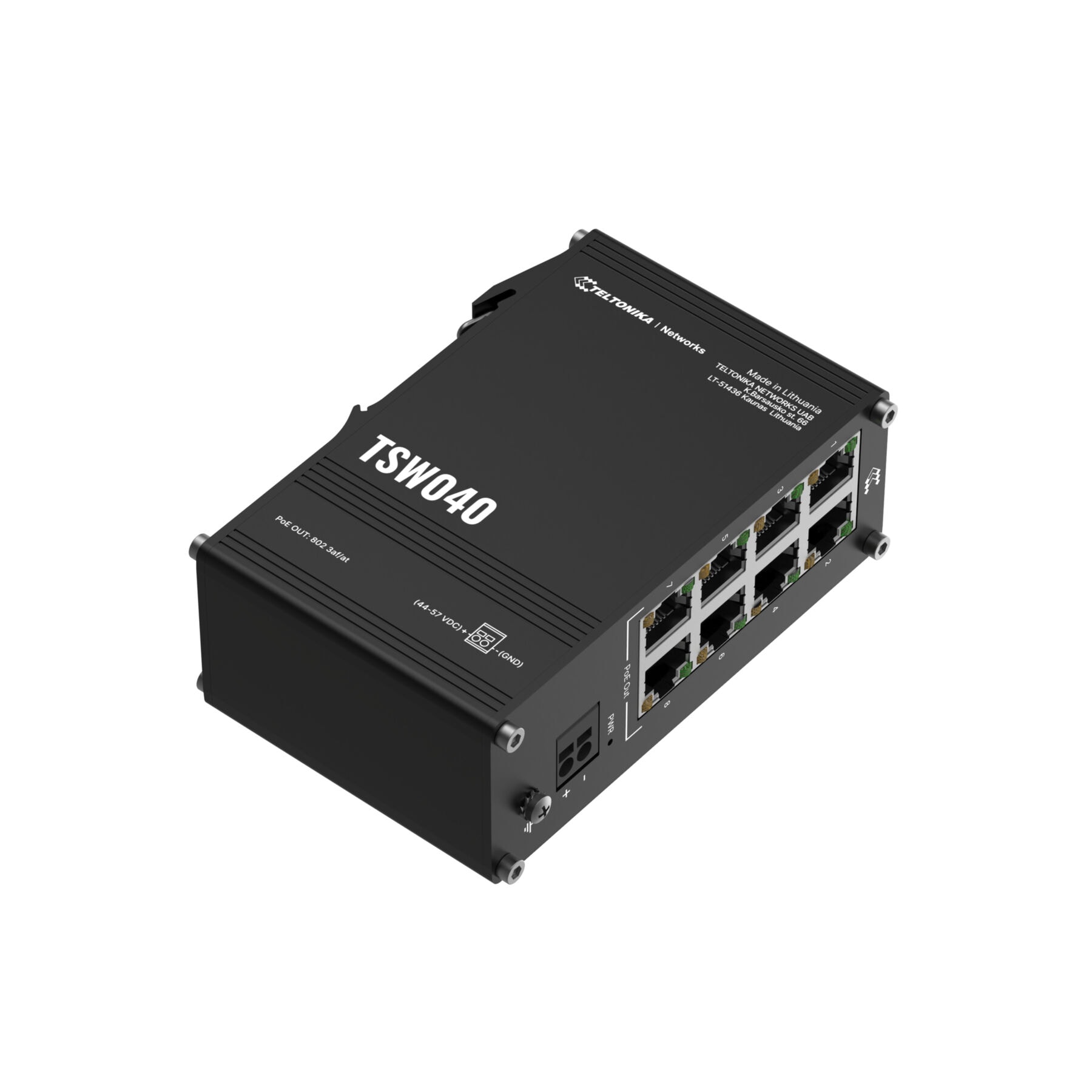 Teltonika Netzwerk-Switch »NETWORKS TSW040 8-Port PoE+ Switch«