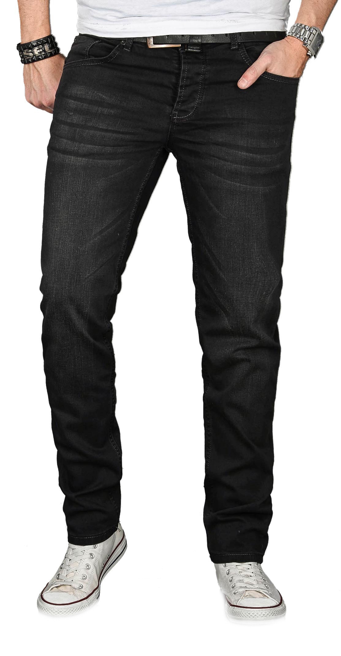 Regular-fit-Jeans »A. Salvarini Herren Jeans Salvarini-Basic3«