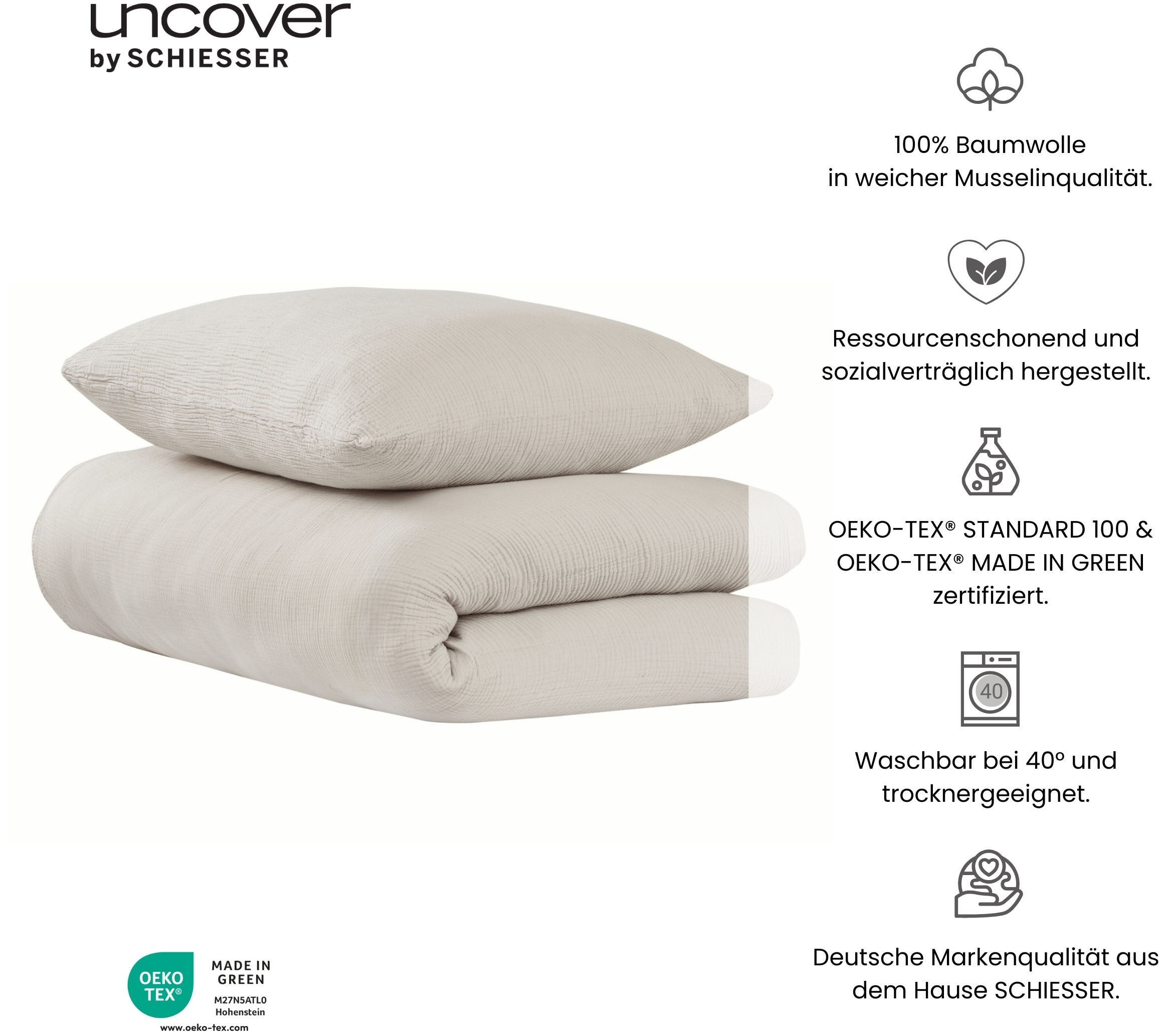 uncover by SCHIESSER Bettwäsche »Lennox«
