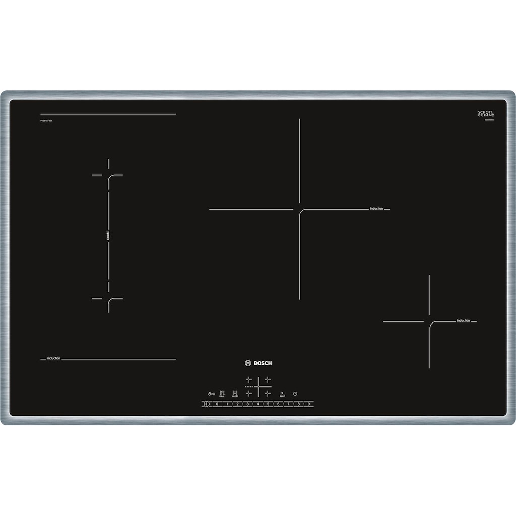 BOSCH Flex-Induktions-Kochfeld von SCHOTT CERAN® »PVS845FB5E«, PVS845FB5E