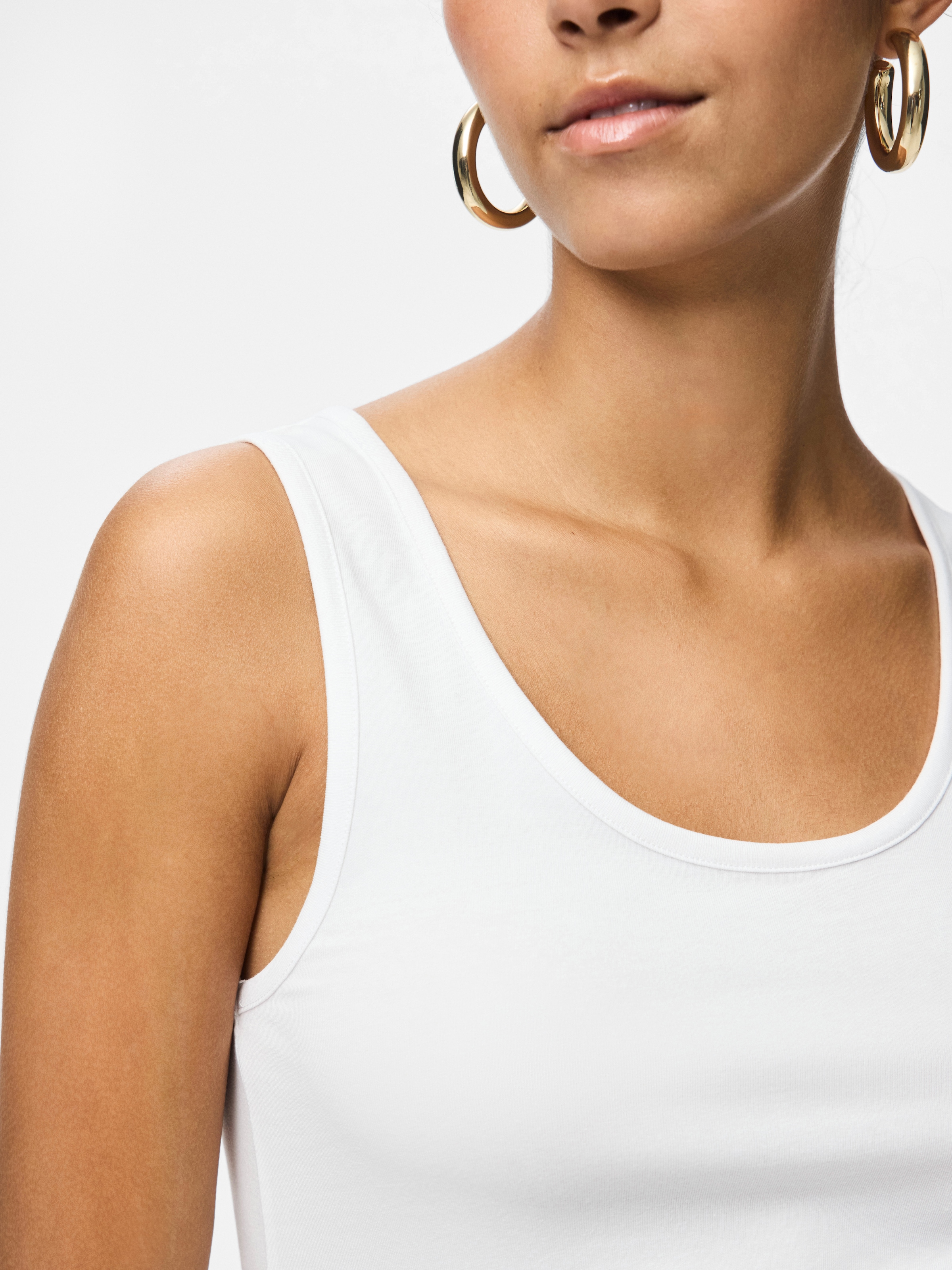 pieces Tanktop »PCAMELIA TANK TOP 2-PACK JRS NOOS BC« 2er-Pack,  mit klassischen Farben