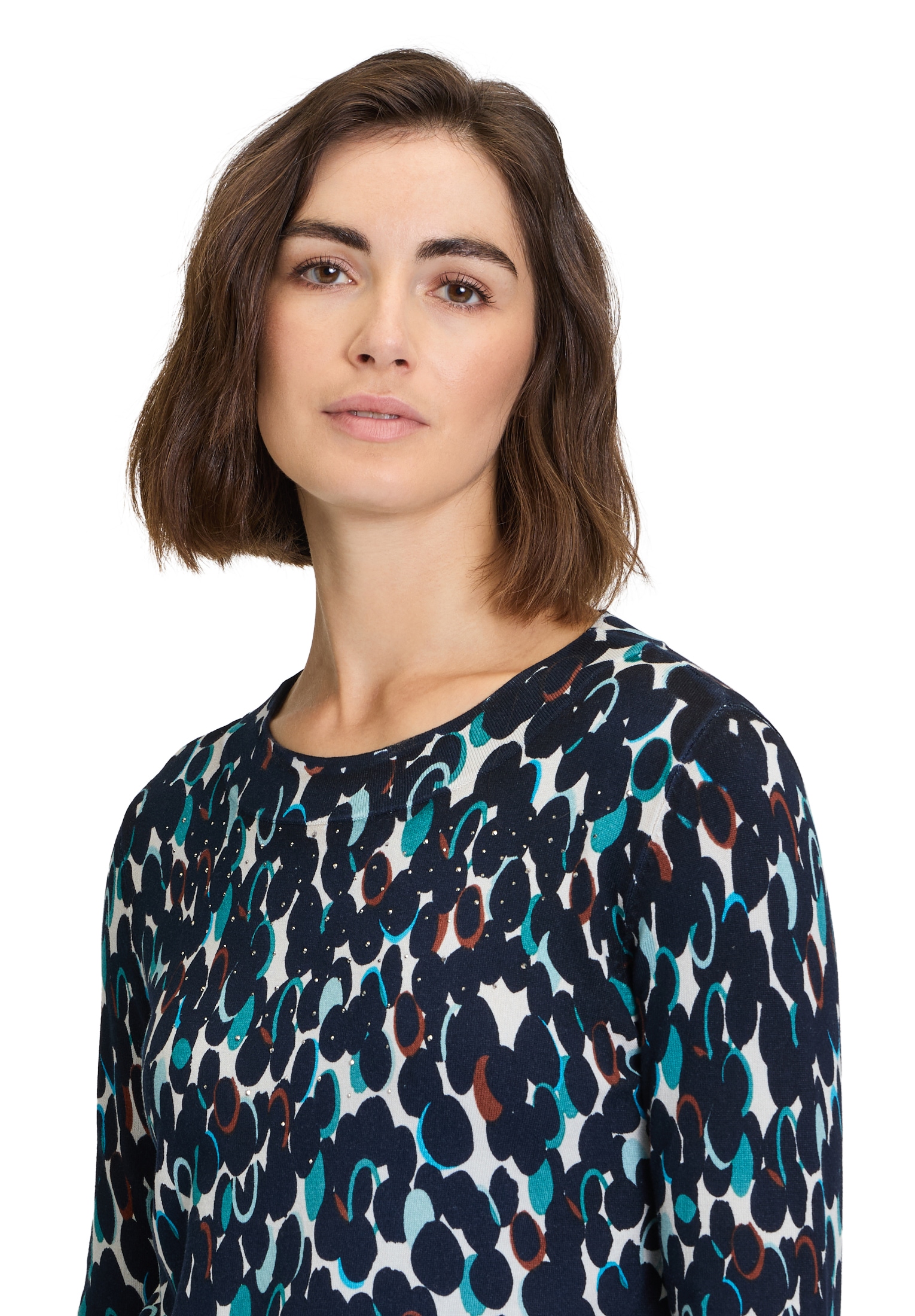 Betty Barclay Rundhalspullover »Feinstrickpullover langarm«