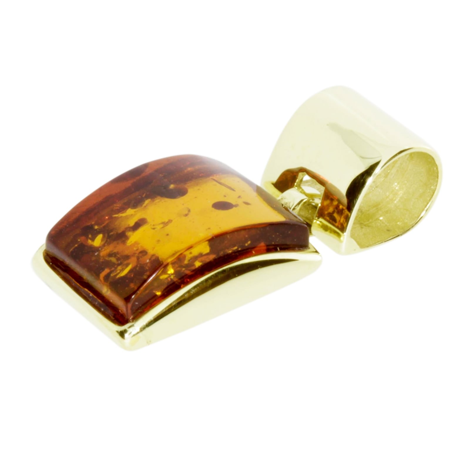 OSTSEE-SCHMUCK Kettenanhänger »- Jasmina - Gold 333/000 - Bernstein«