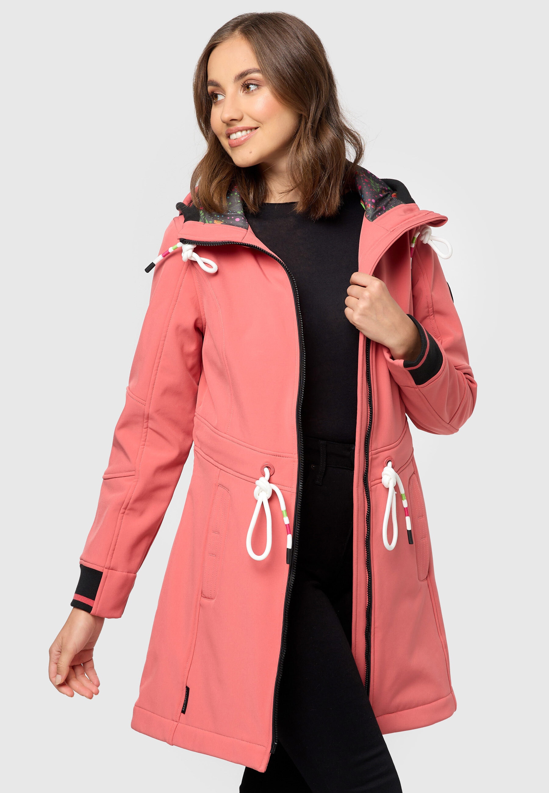 Marikoo Softshelljacke »Marikoo Mount Furnica Damen Softshell Jacke B964«