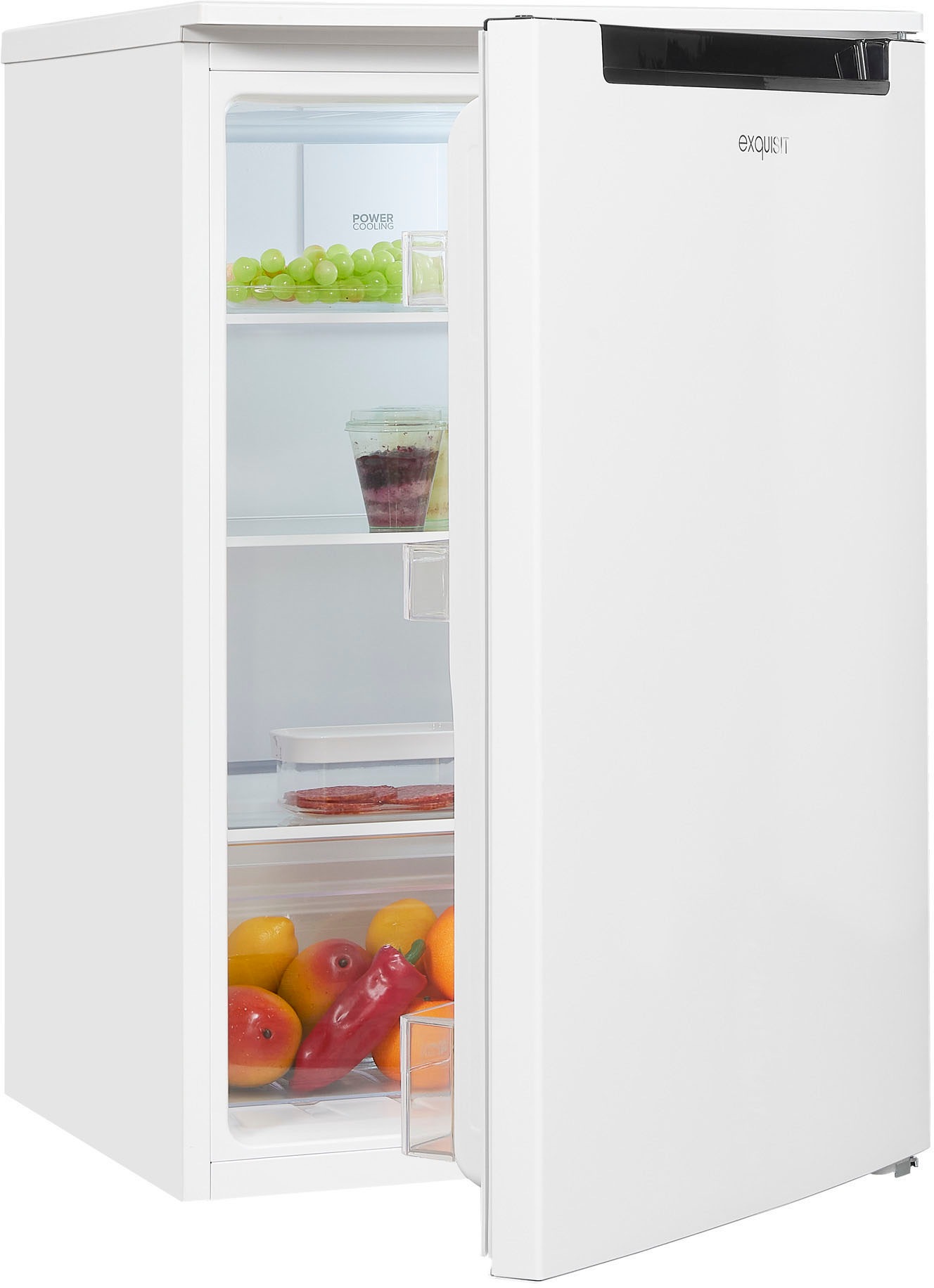 exquisit Kühlschrank »KS15-V-040E weiss«, 123 L Volumen