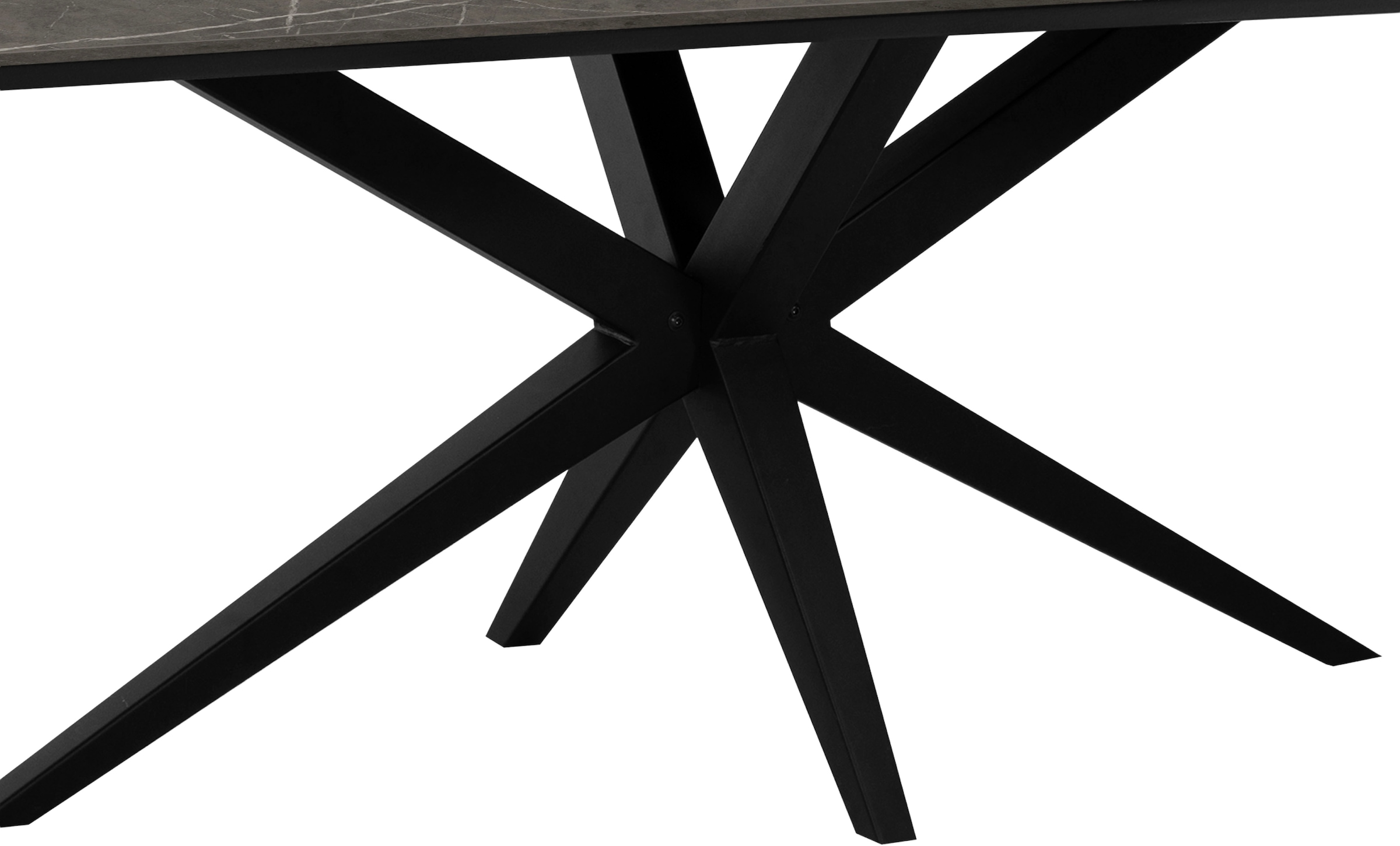 OMG Design Esstisch »Wellington« 1 Stk. tlg. Hochwertige Melamin-Tischplatte mit Metallgestell
