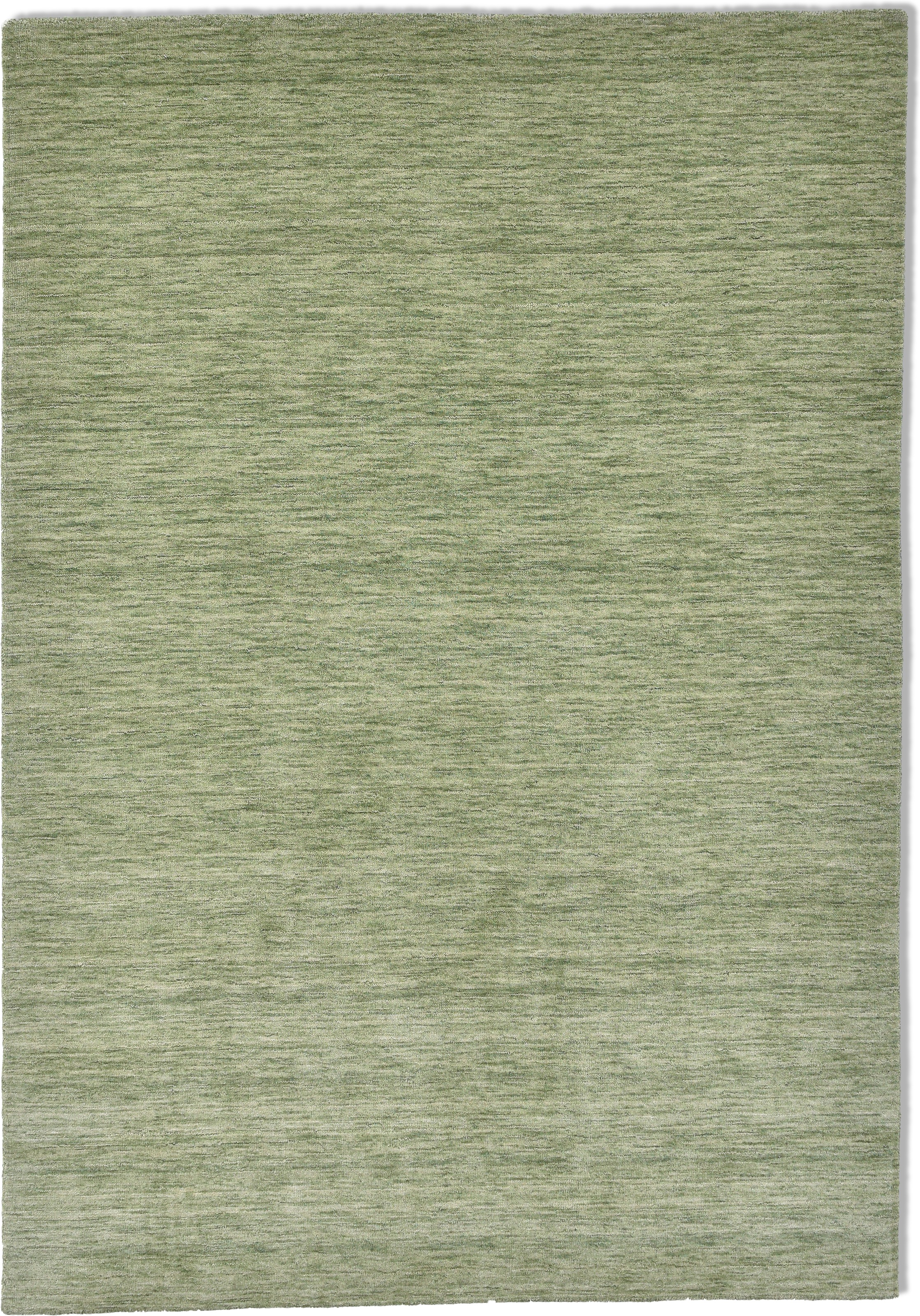 Sansibar Wollteppich »List« rechteckig 13 mm Höhe Kurzflor, Handweb Teppich, meliert, reine Wolle, handgewebt