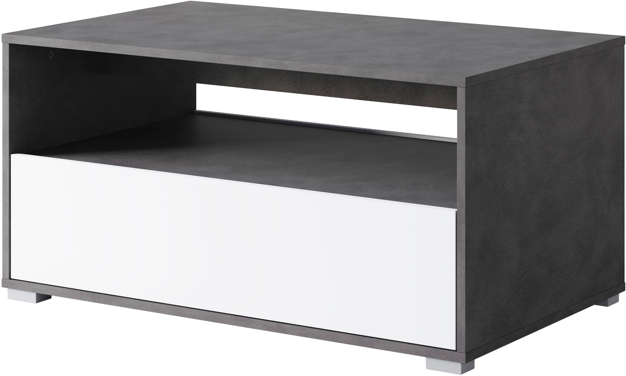 Home affaire Couchtisch »Kenia« 1 Stk. tlg. Rechteckiger Kaffeetisch, 90x55 cm, mit offenem und geschlossenem Fach