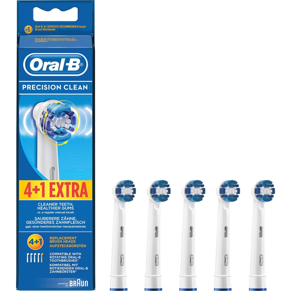 Oral B Aufsteckbürsten »Precision Clean«, in verschiedenen Ausführungen