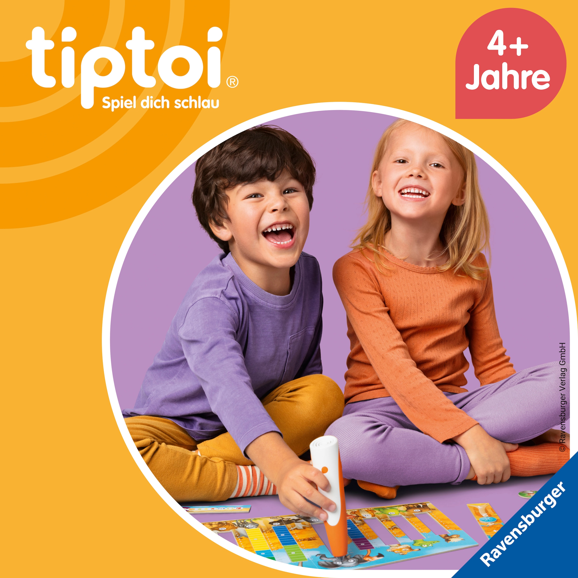 Ravensburger Puzzle »tiptoi® Puzzle für kleine Entdecker: Peppa Pig«, (2 x 24 Teile) Made in Europe, FSC® - schützt Wald - weltweit