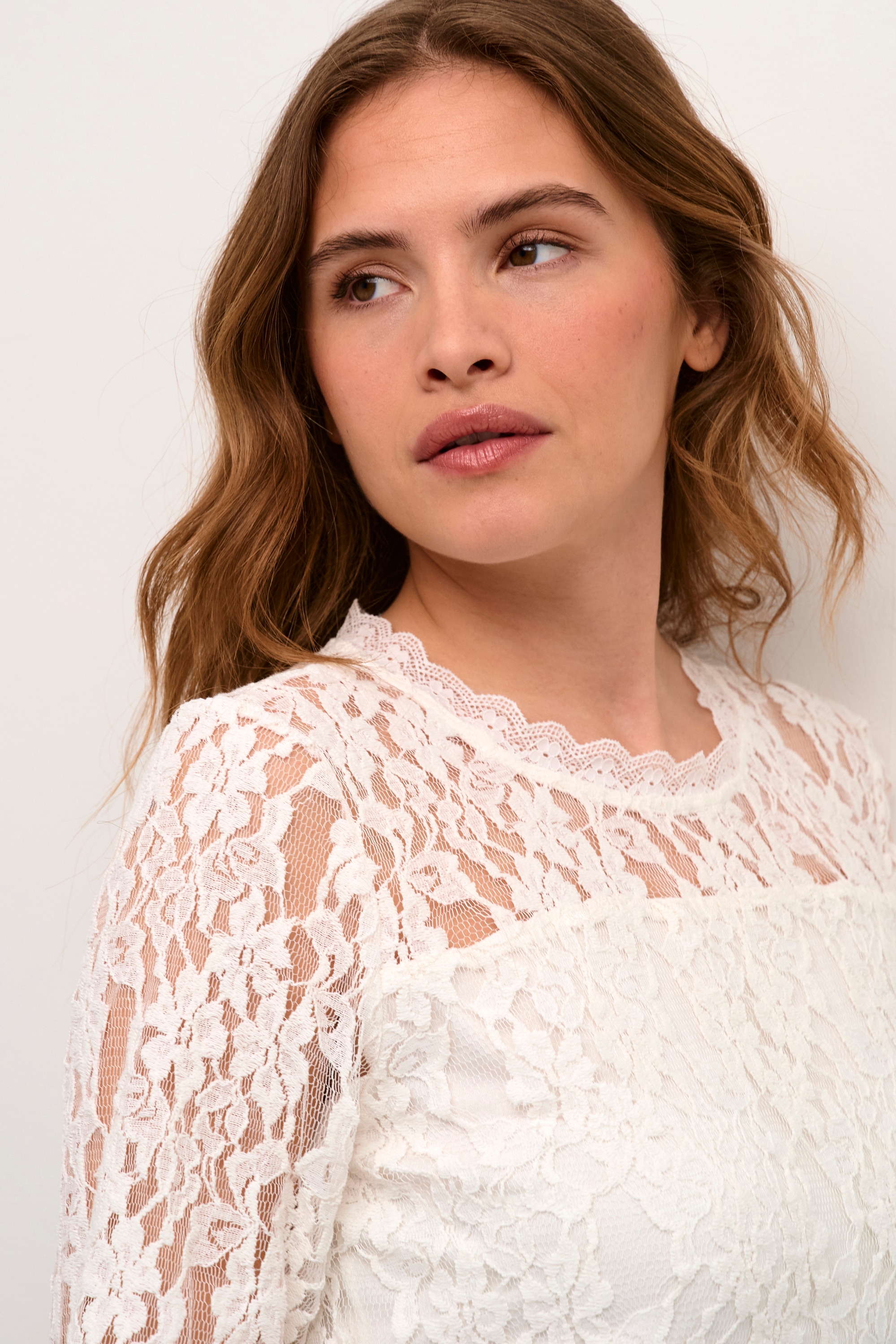 Cream Kurzarmbluse »Damen Bluse kurzarm CRKit«