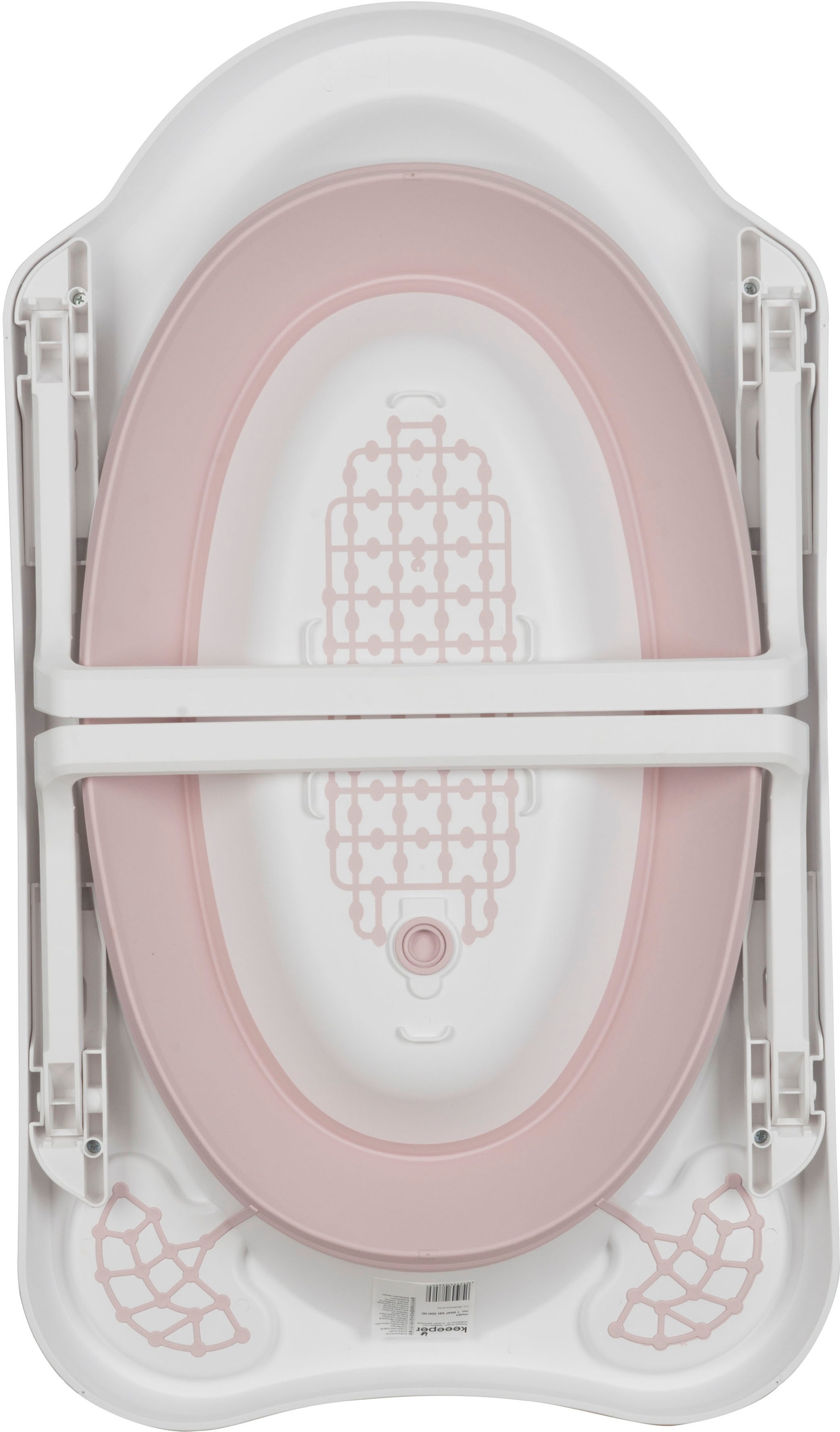 keeeper Babybadewanne »Maja, nordic pink«, mit Stöpsel