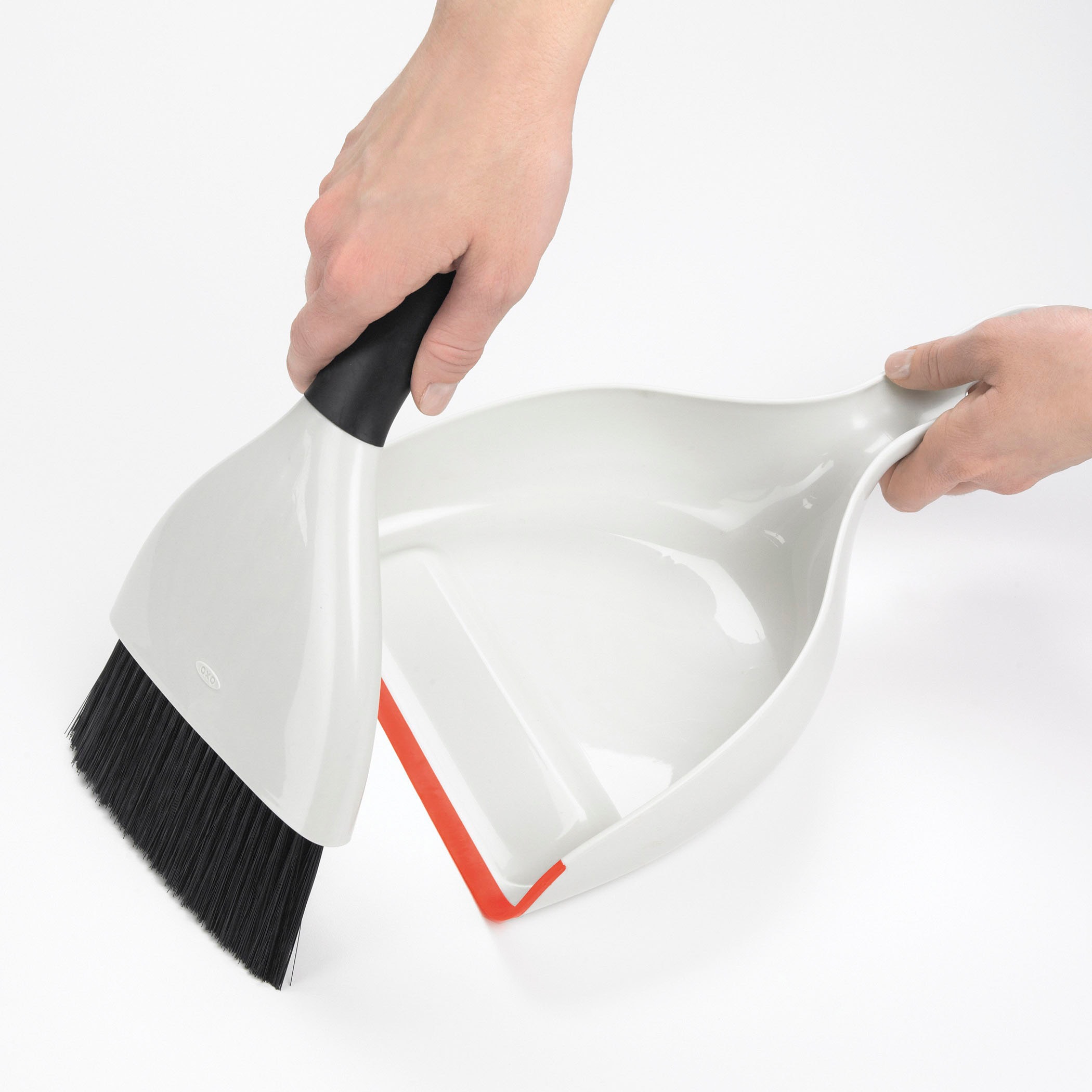 OXO Good Grips Kehrgarnitur, Set, aus Kunststoff, (Schaufel/Besen)