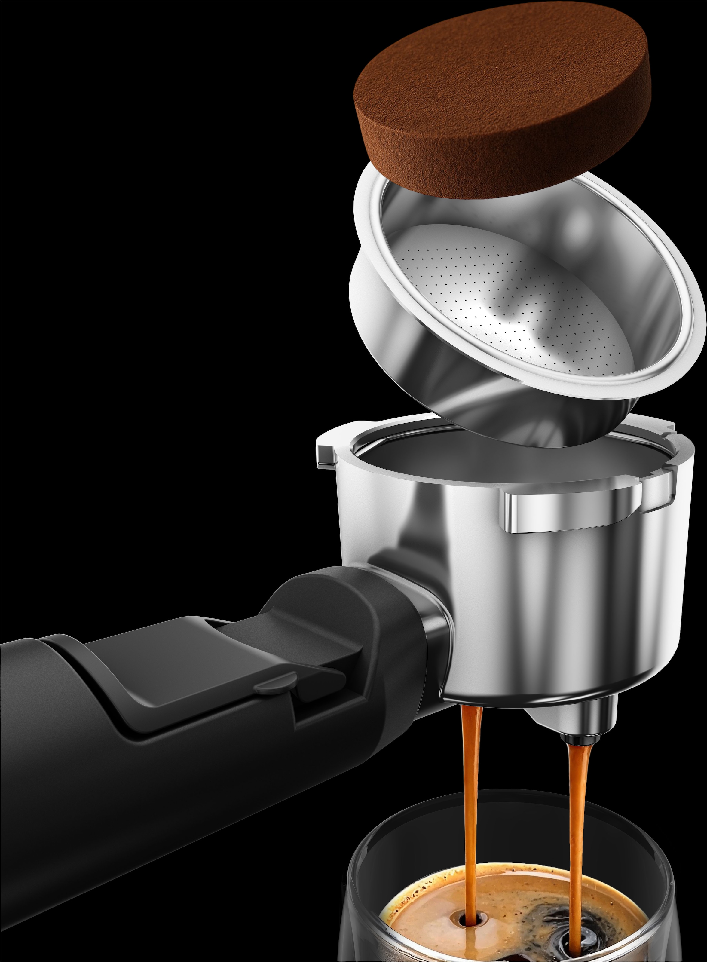 Grundig Siebträgermaschine »KSM 7530« Kaffeevollautomat mit 15 Bar, Touch & GrindPro™ Mahlwerk