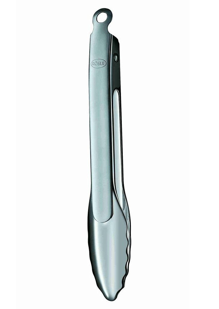 RÖSLE Kochzange Zange zum Kochen und Grillen, Edelstahl 18/10, spülmaschinengeeignet