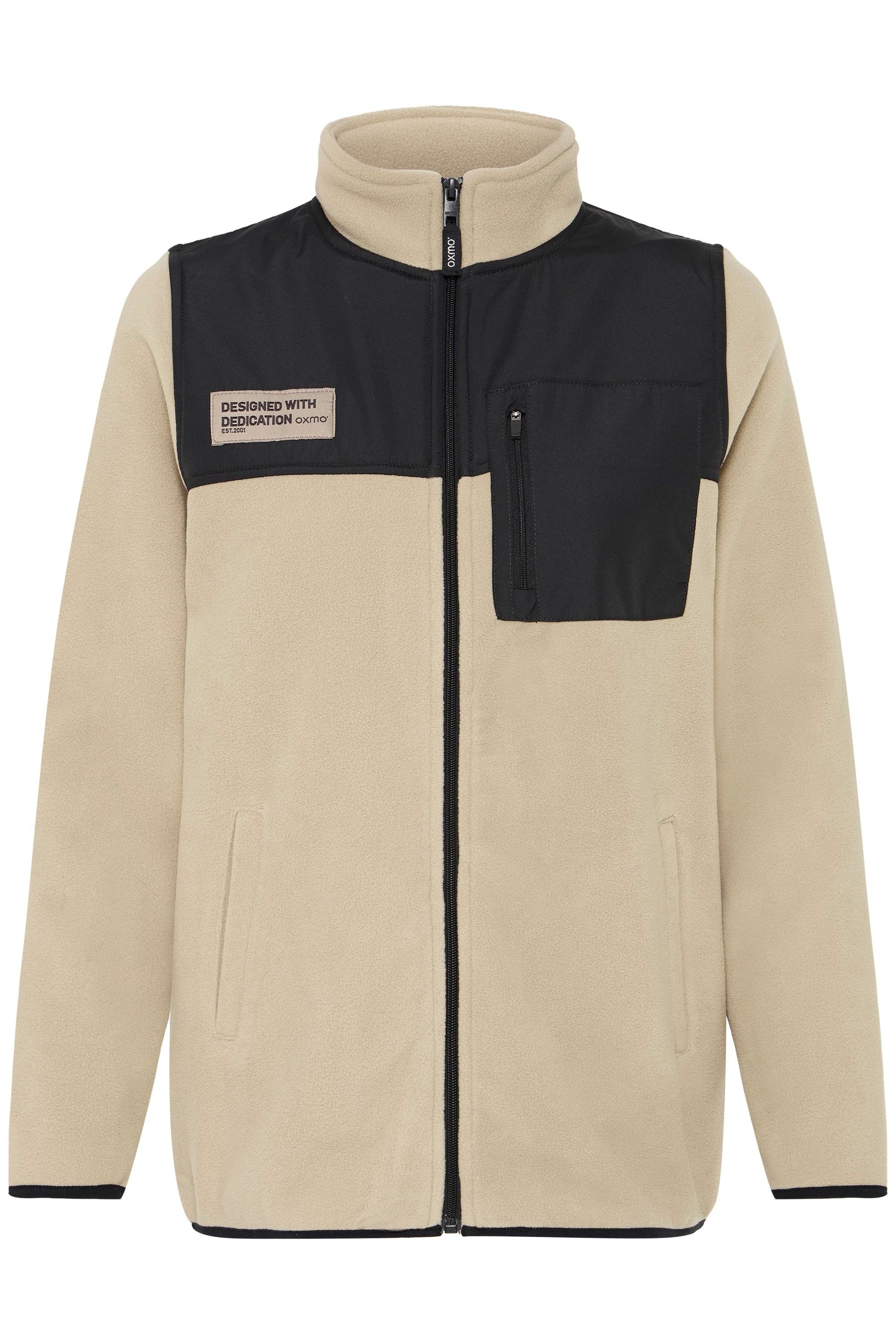 OXMO Trainingsjacke »Trainingsjacke OXNETE FLEECE JACKET«