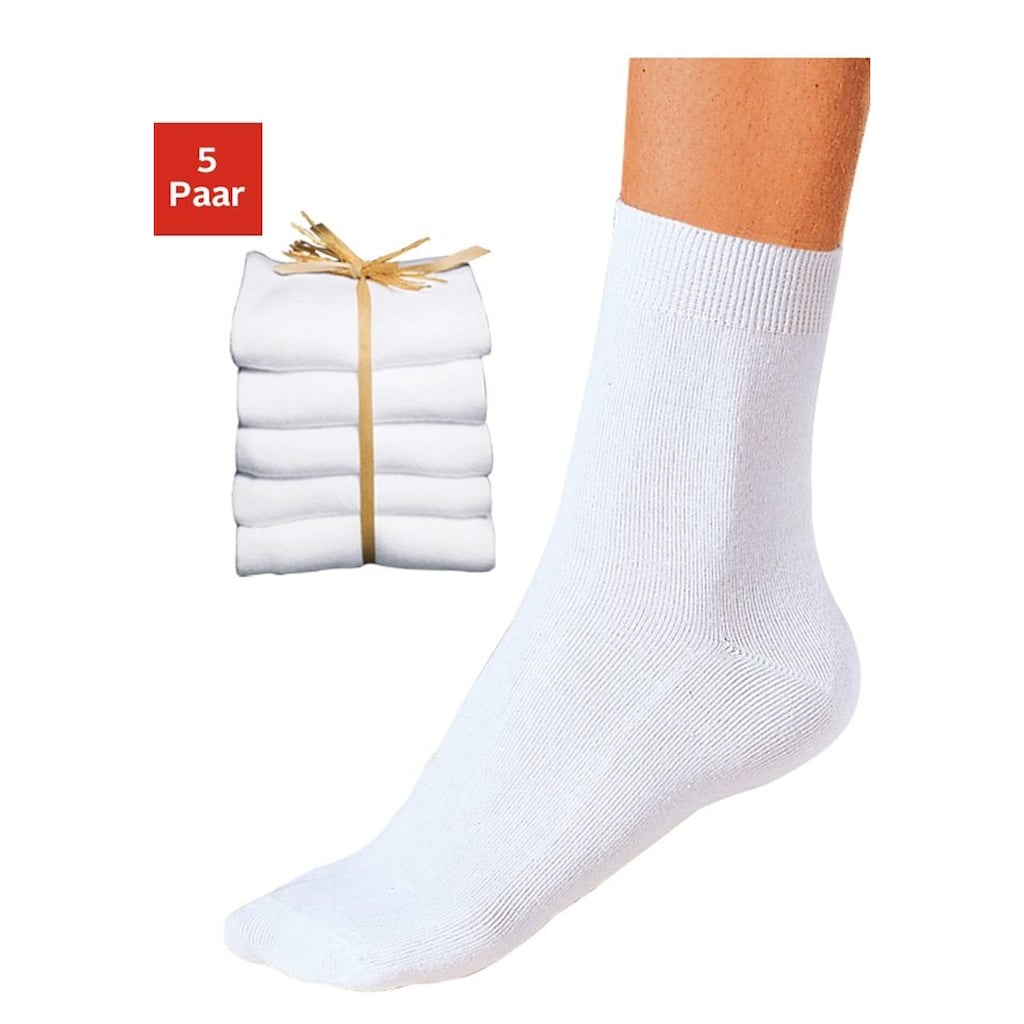 Go in Basicsocken, (Set, 5 Paar)