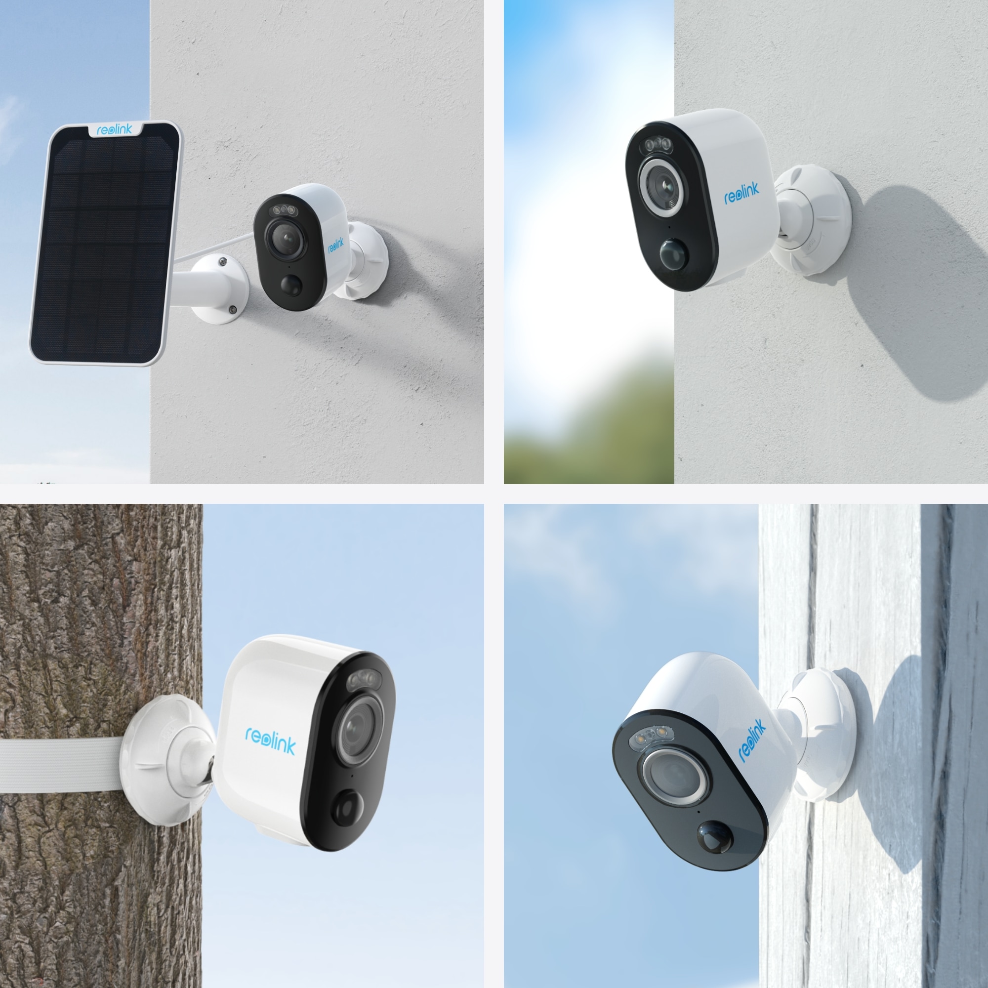 Reolink Überwachungskamera »Argus Series B330«, Außenbereich-Innenbereich, Spotlight