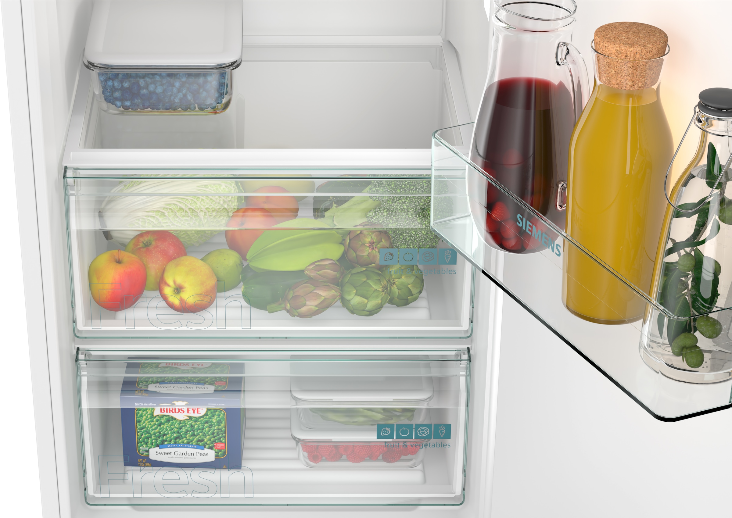 SIEMENS Einbaukühlschrank iQ100 »KI82LNSE0«