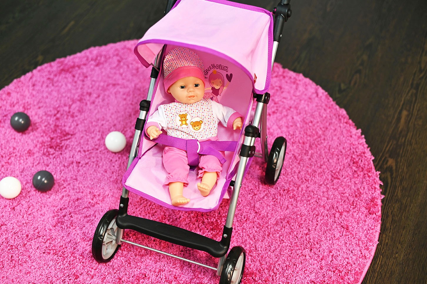 Knorrtoys® Puppenbuggy »Liba - princess pink«