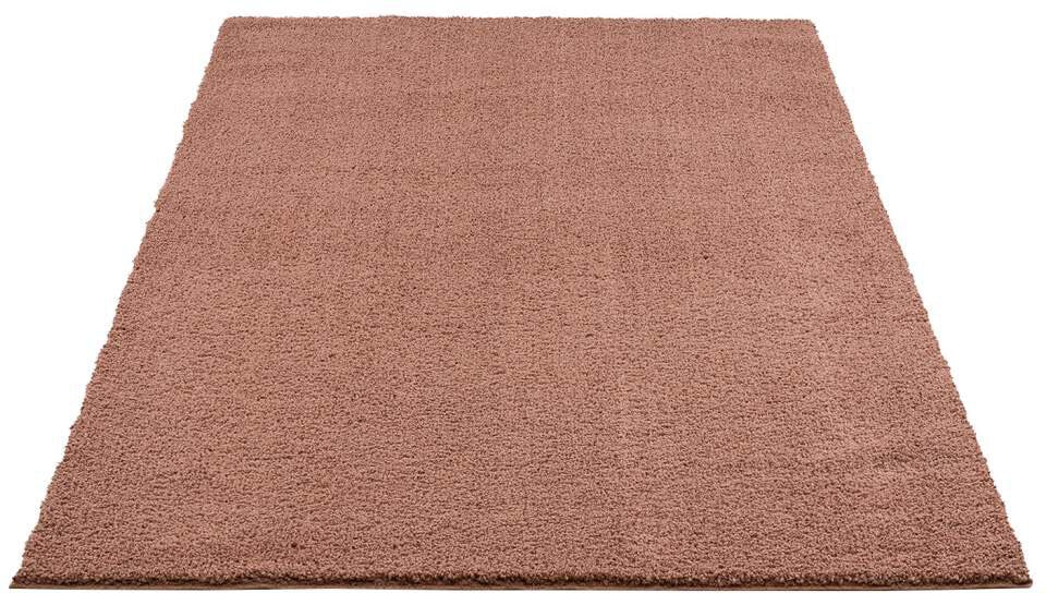 Carpet City Hochflor-Teppich »Plainy«, rechteckig, 30 mm Höhe, Shaggy Polyester Teppich, besonders weich, Uni-Farben