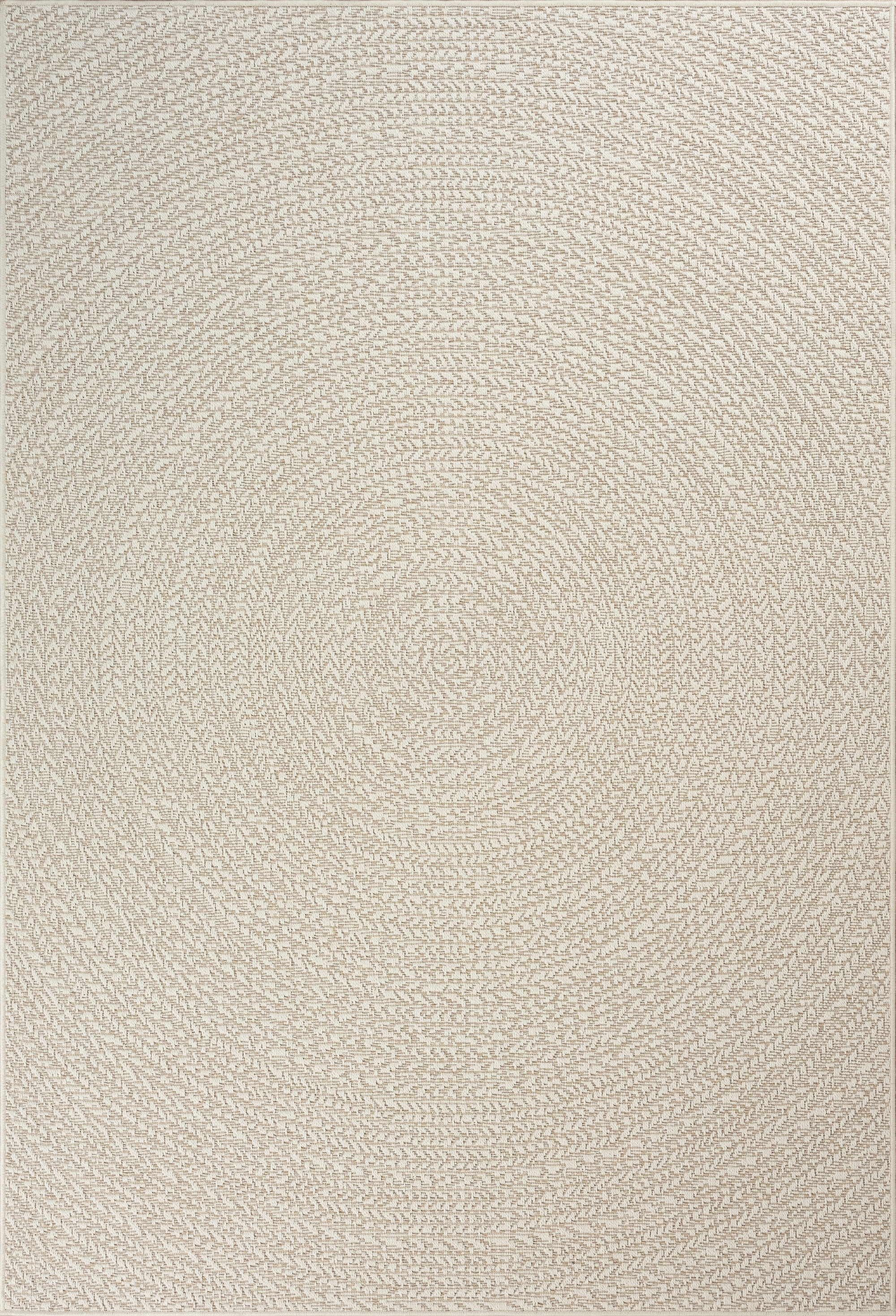 merinos Teppich »Kenzy 5« rund 10 mm Höhe robuster In- und Outdoor Teppich im natürlichen Jute-Look, wetterfest