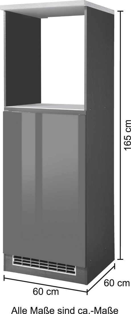 HELD MÖBEL Backofen/Kühlumbauschrank »Virginia«, 60 cm breit