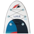 F2 SUP-Board »Wave 10,5"«, (Set, mit Paddel, Pumpe, Transportrucksack und Sitz)