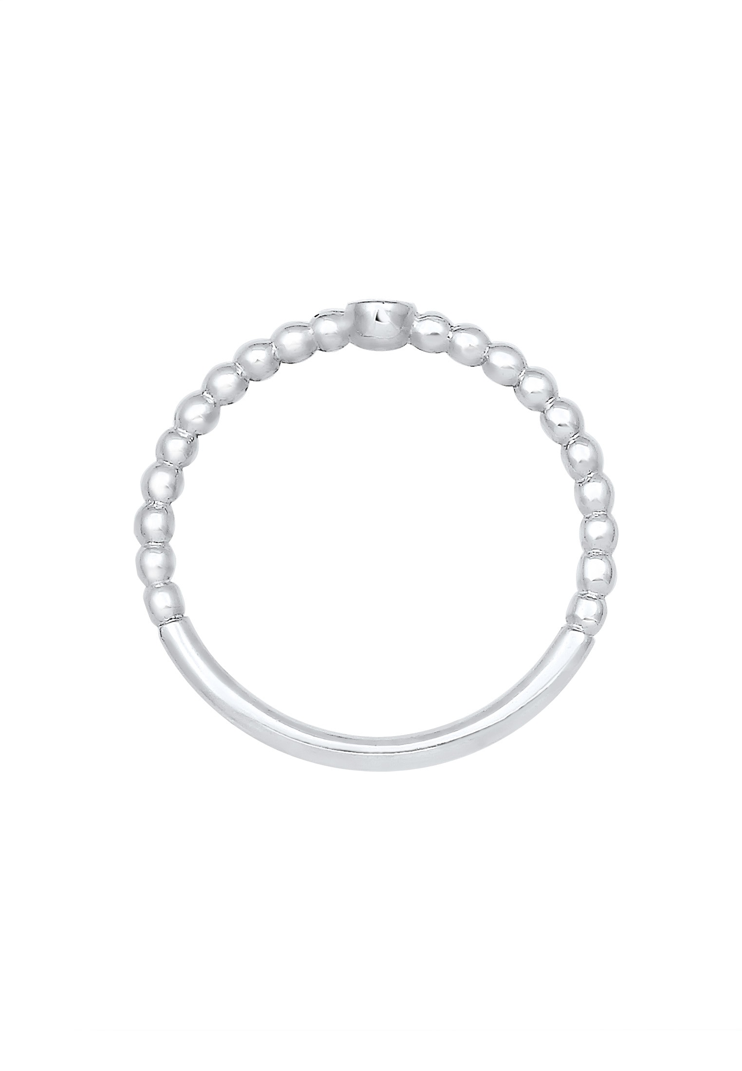 Elli DIAMONDS Verlobungsring »Ring Verlobungsring Geo Kugeln Diamant (0.03ct) 925 Sterling Silber«
