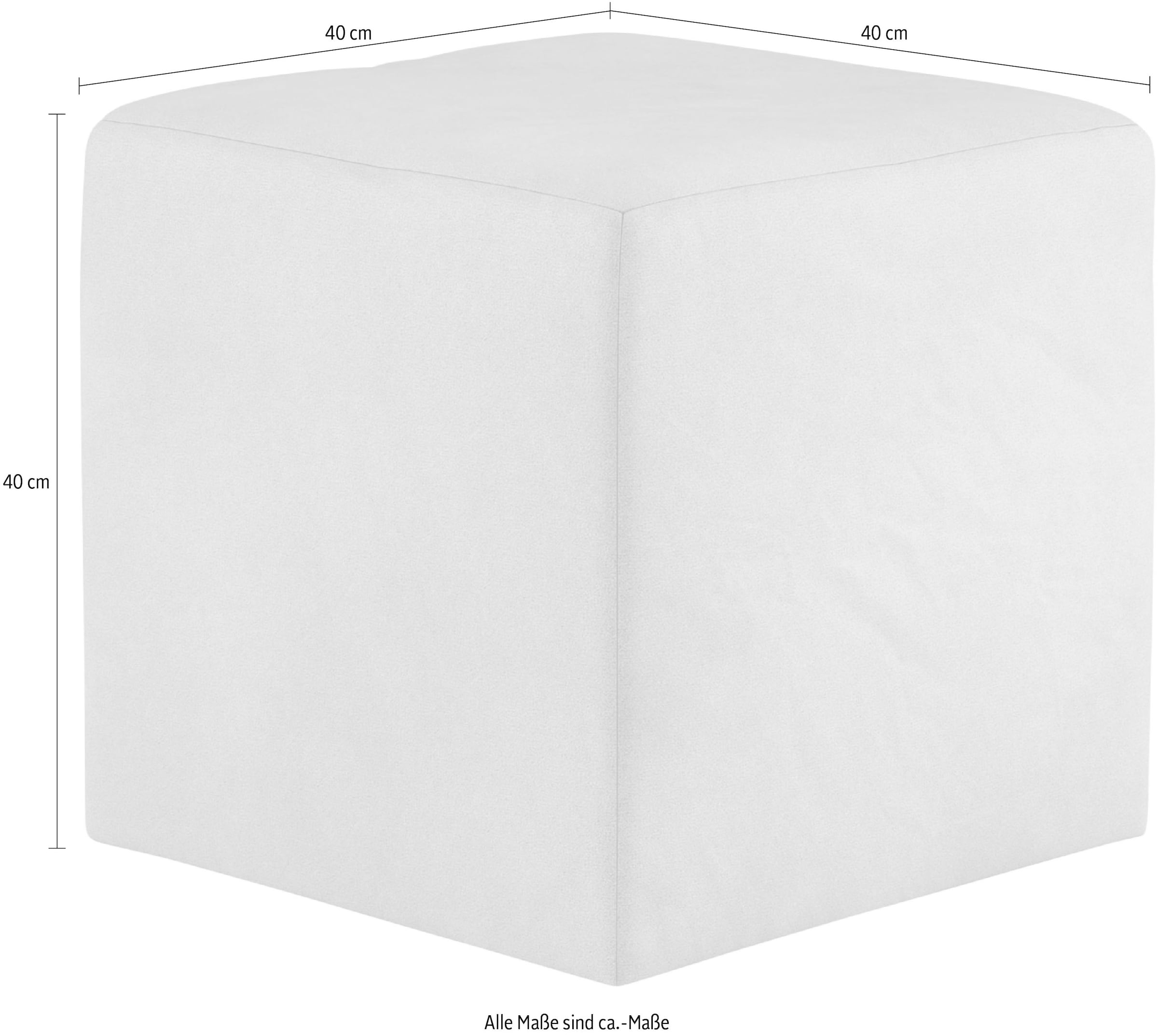 COTTA Hocker »Cuby«, Sitzwürfel, Cube, Sitzhocker