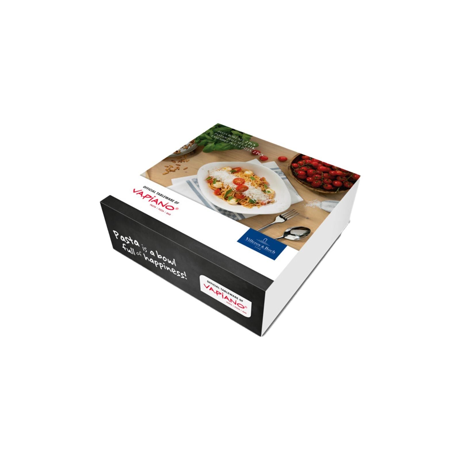 Villeroy & Boch Schale »Pastaschalen Vapiano 28 x 21 cm 2er Set weiß« 2 tlg.