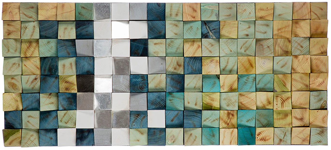 Casablanca by Gilde Holzbild »Yesil rechteckig« 1 Stk. tlg.