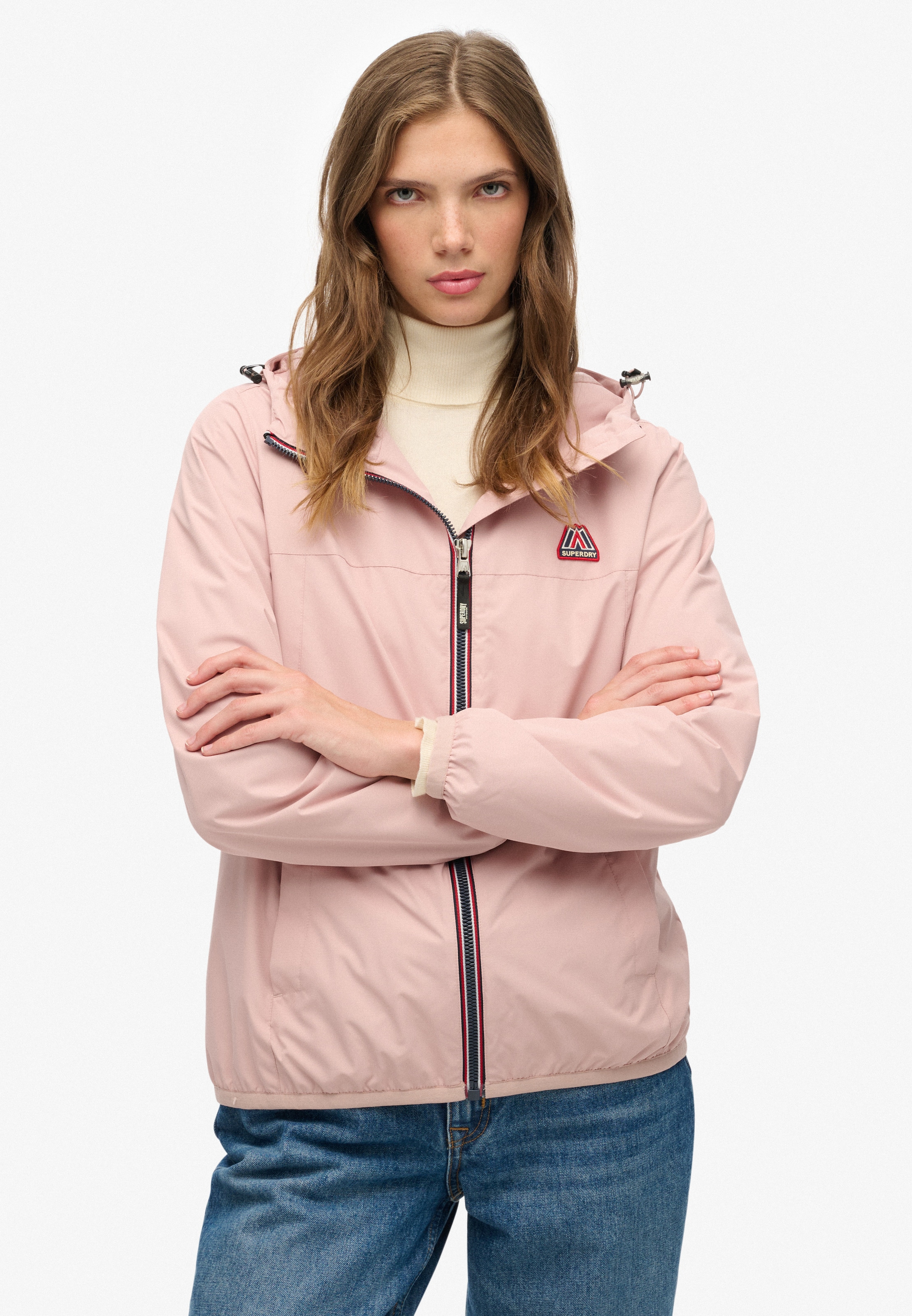Superdry Outdoorjacke »ESSENTIAL TRI WINDBREAKER JKT« mit Kapuze