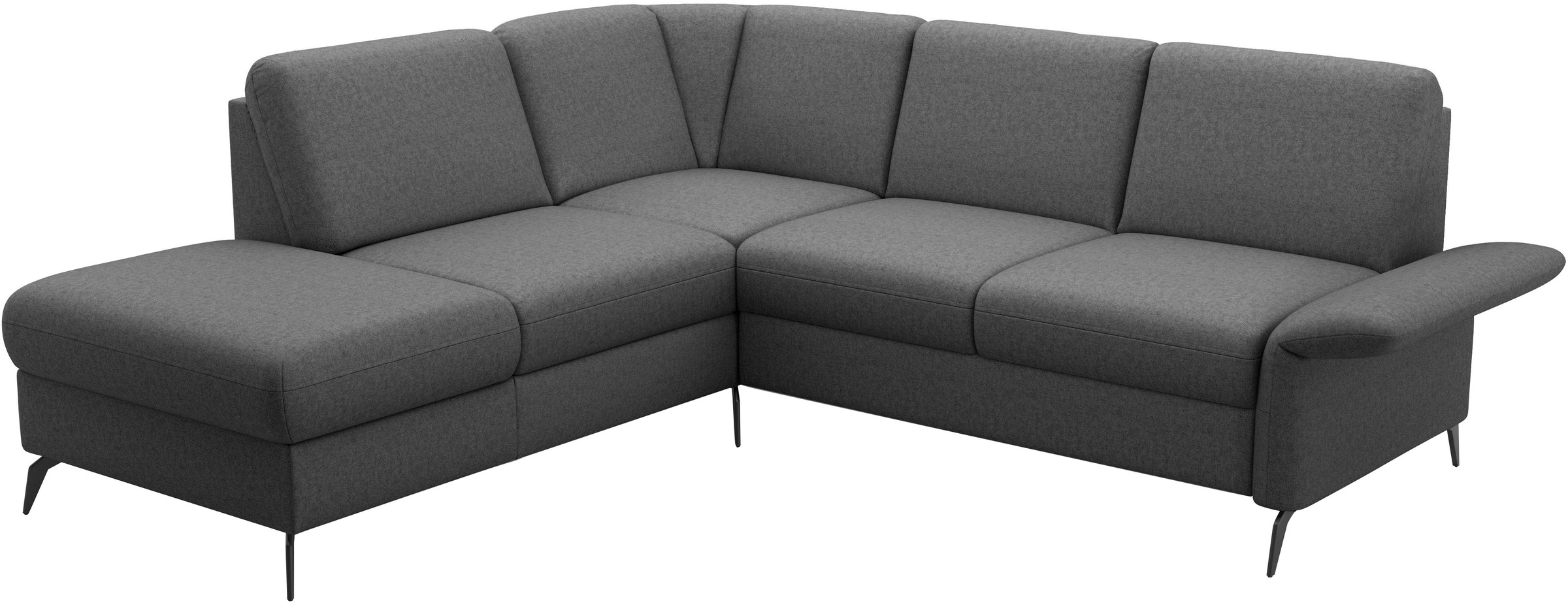 Home affaire Ecksofa »Rochelle«, optional: Armteilverstellung, klappbar, Bettkasen