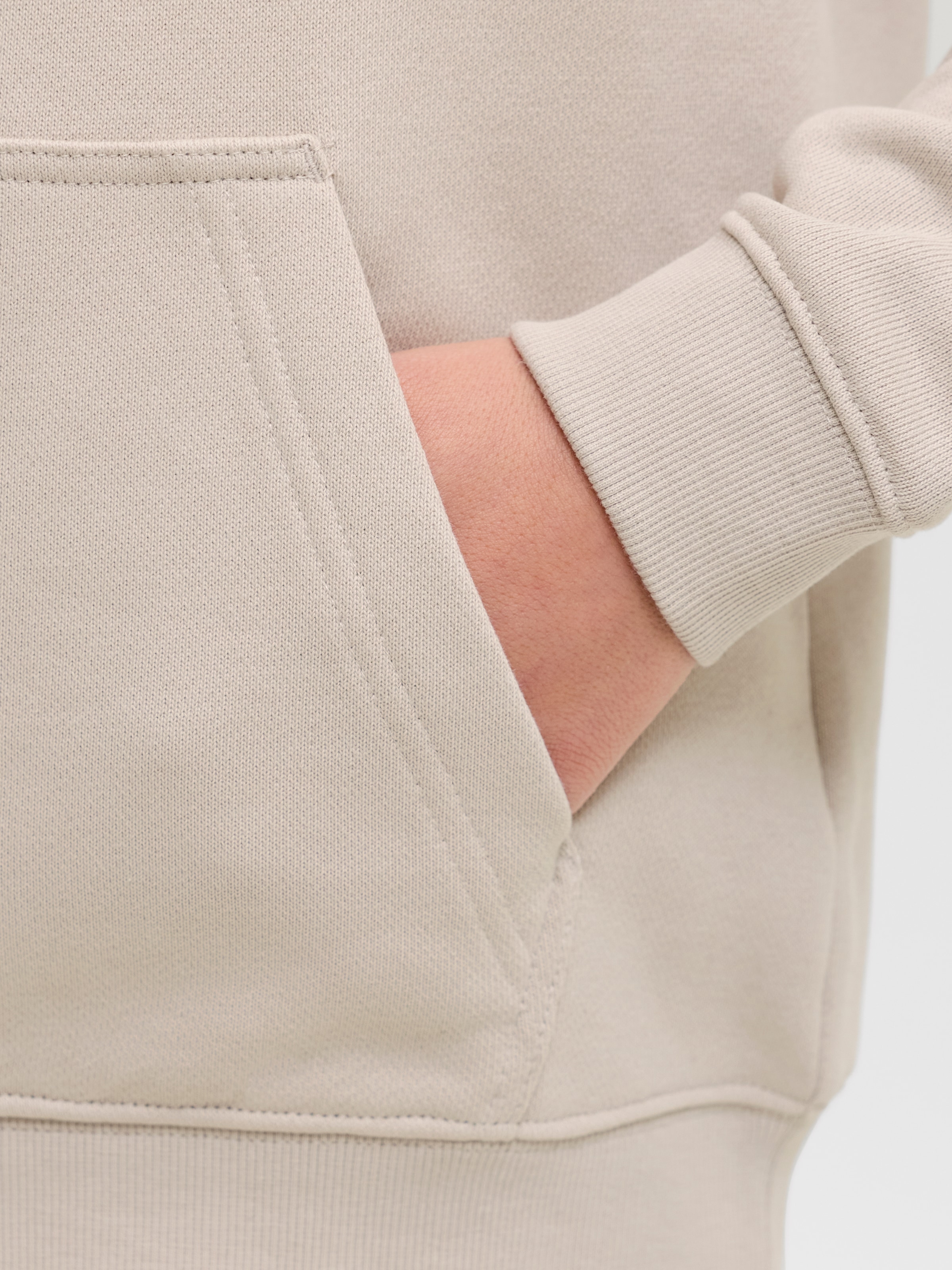Jack & Jones Junior Kapuzensweatshirt »JJEDENVER LOGO SWEAT HOOD JNR«, Baumwollmischung, locker geschnitten
