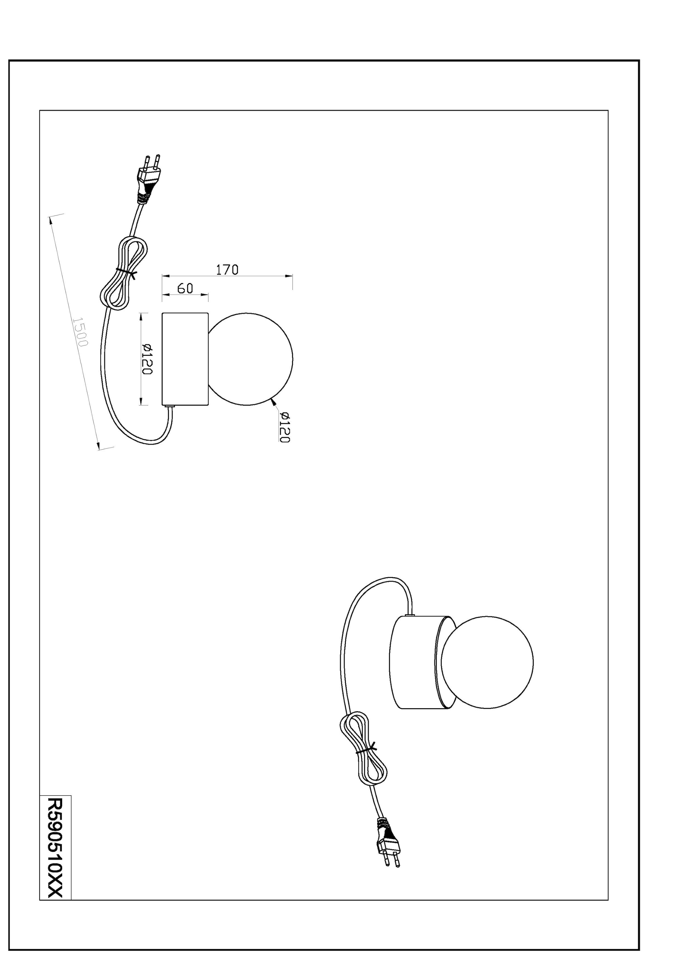 TRIO Leuchten Schreibtischlampe »COUNTESS, Tischleuchte Glas Kugel exkl 1x E14 max 25W Nachttischlampe«, 1 flammig, Leuchtmittel E14 | Leuchtmittel wechselbar, Wohnzimmer Tischlampe mit On/Off Touch Steuerung Ø12cm Glasschirm weiß