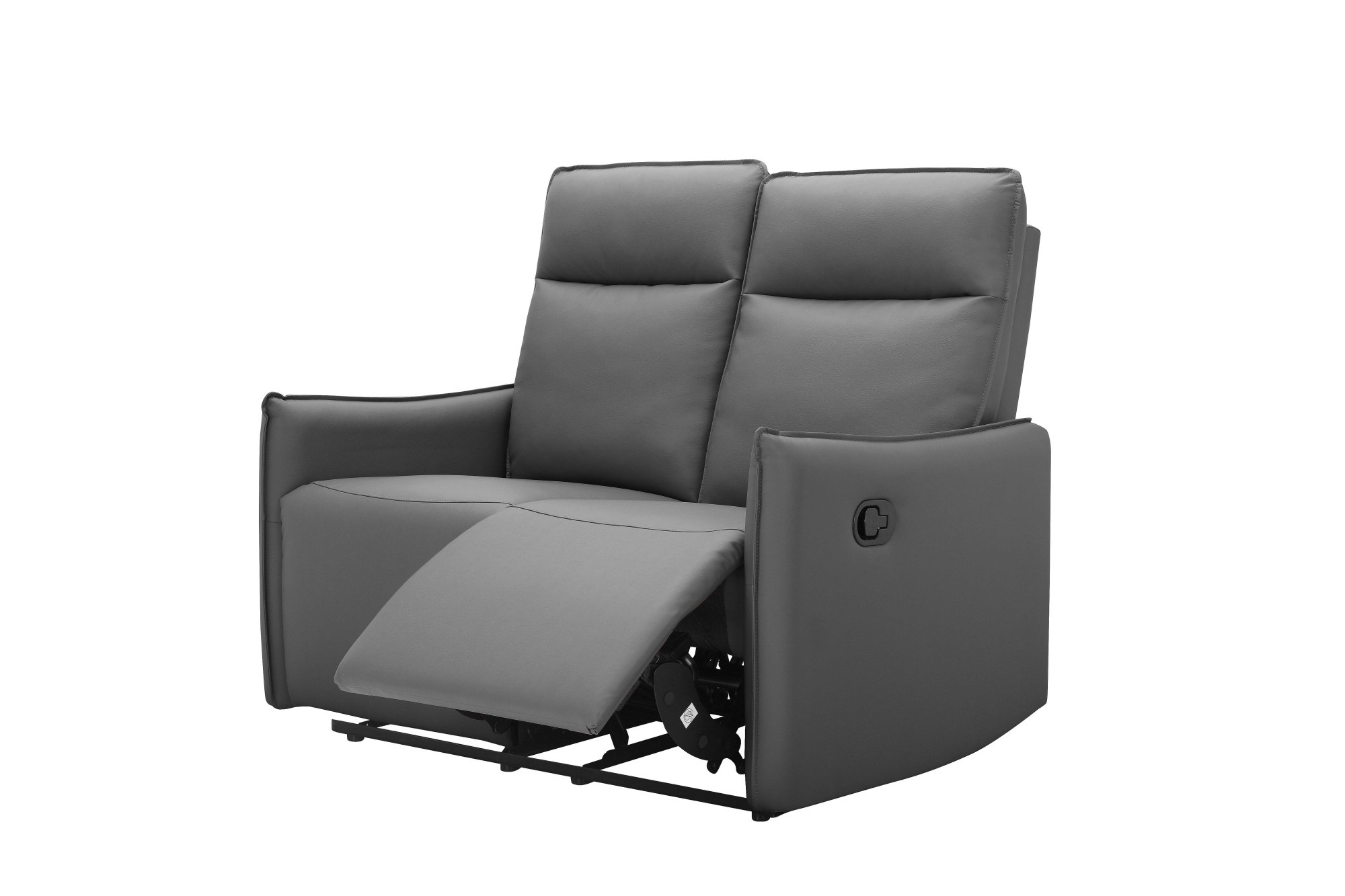 Dorel Home 2-Sitzer »Lugo, Kinosofa mit Reclinerfunktion in Kunstleder und Webstoff«, mit manueller Relaxfunktion in beiden Sitzen