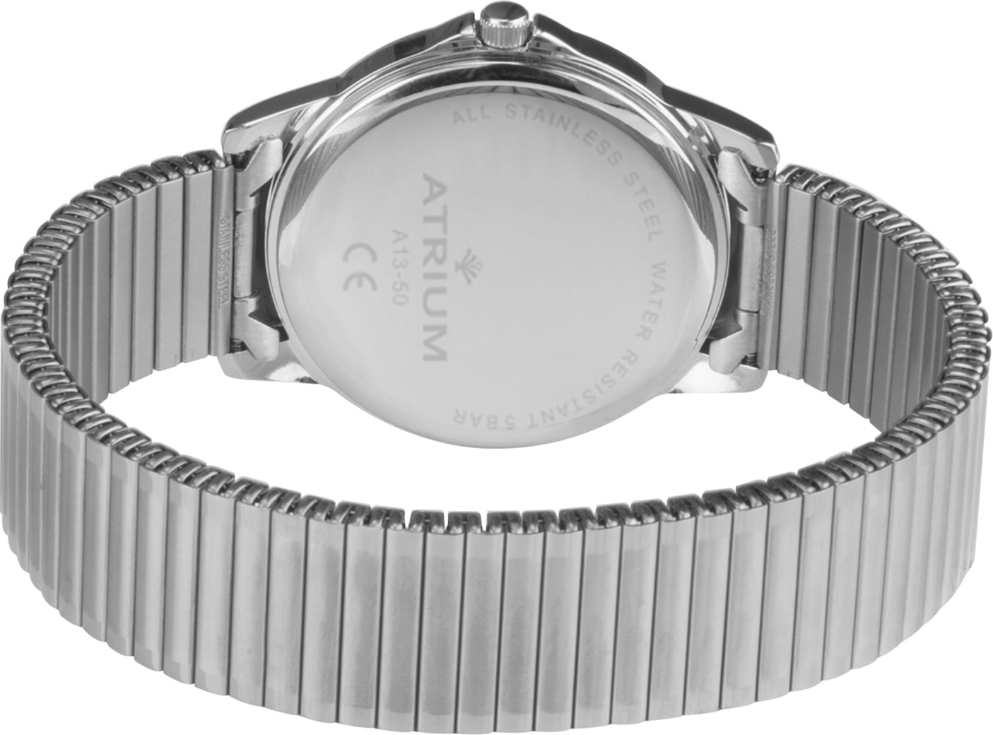 Atrium Quarzuhr Armbanduhr, Damenuhr, Edelstahlarmband, analog